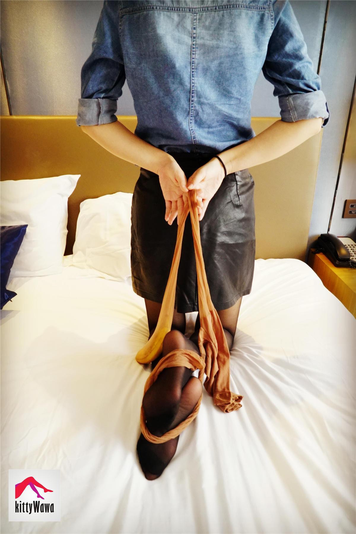袜小喵 KT011 香蕉味的丝袜 [99P]插图8