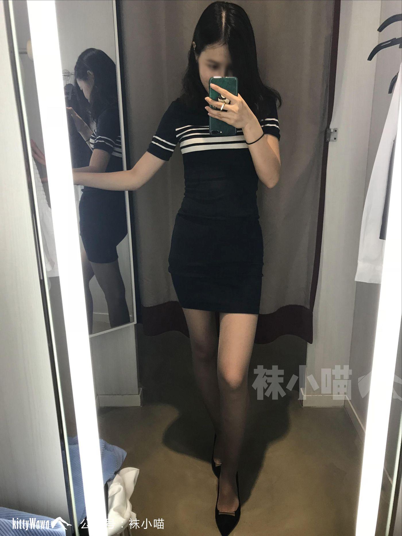袜小喵 KT059 喵姐姐的试衣间 [89P]插图7
