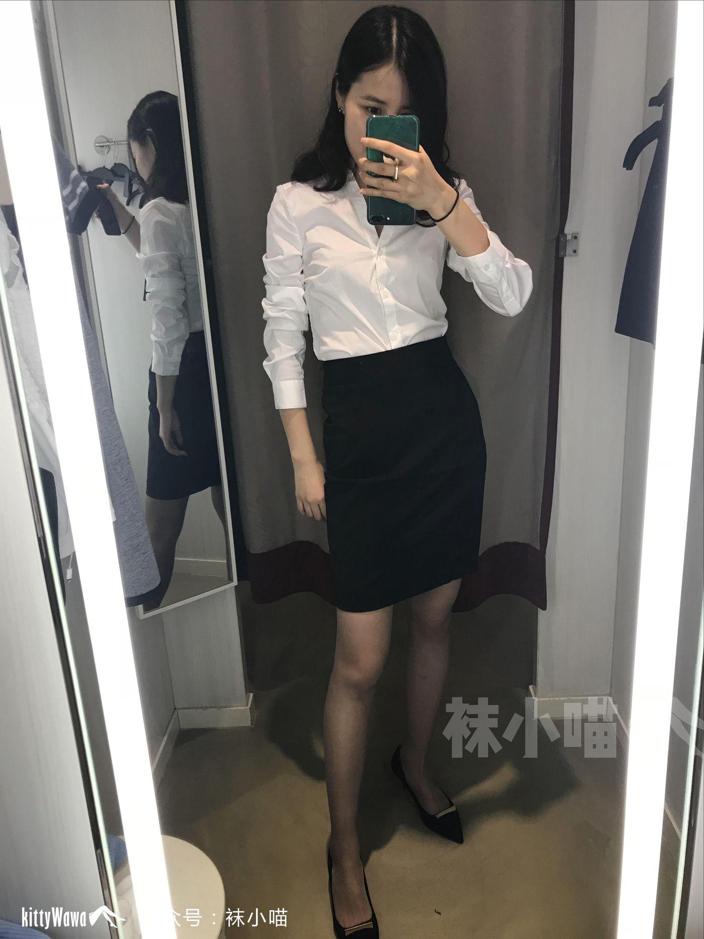 袜小喵 KT059 喵姐姐的试衣间 [89P]插图8