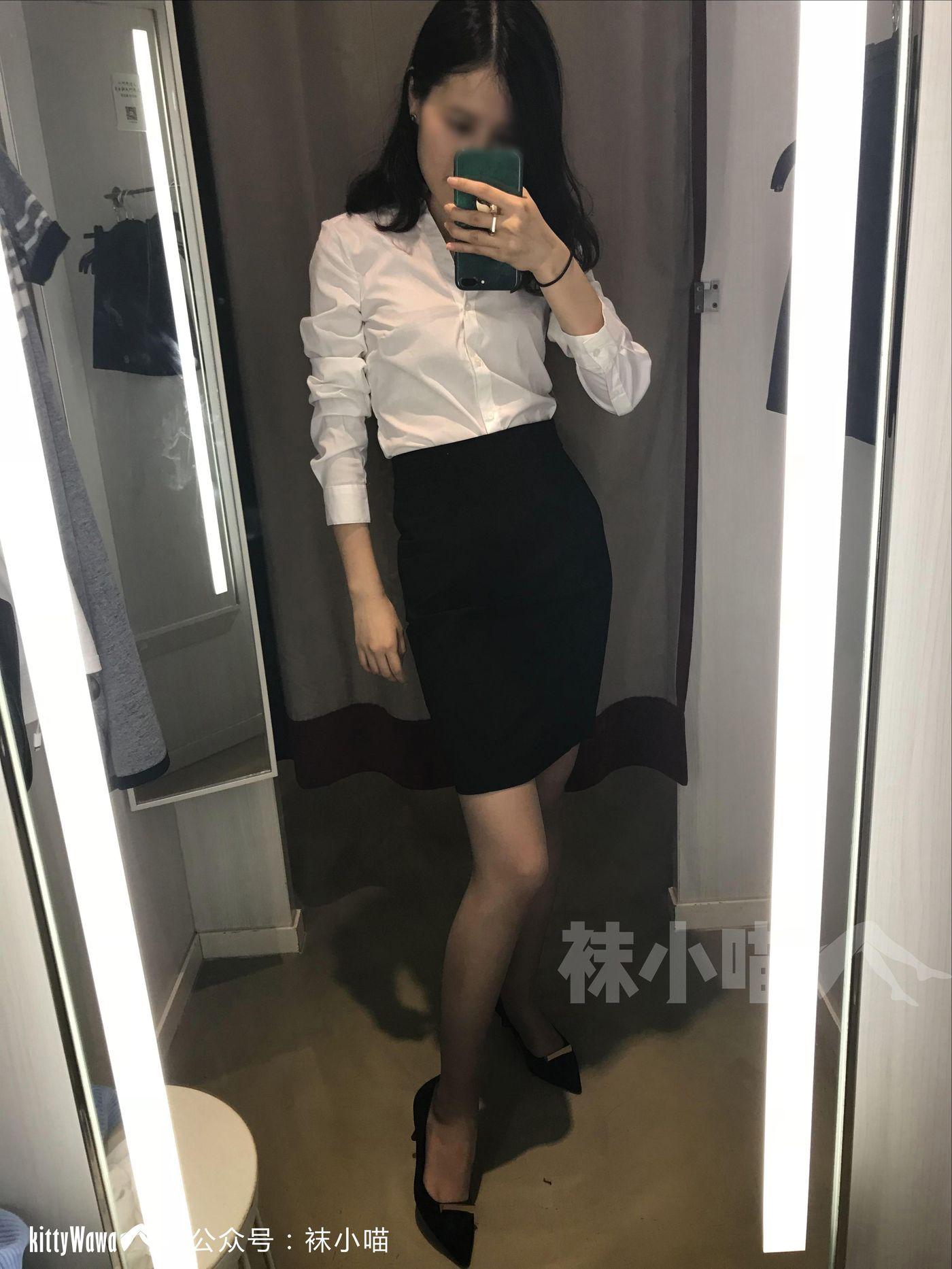 袜小喵 KT059 喵姐姐的试衣间 [89P]插图9