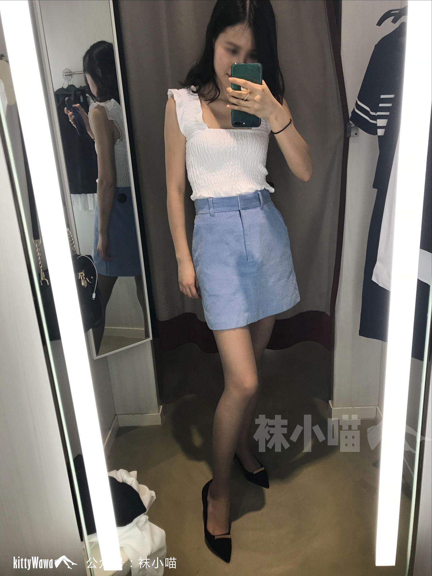 袜小喵 KT059 喵姐姐的试衣间 [89P]插图1