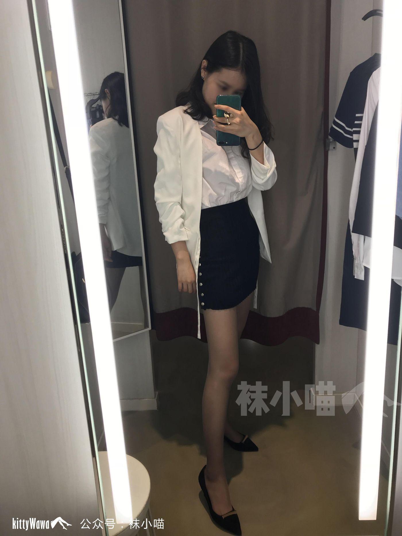 袜小喵 KT059 喵姐姐的试衣间 [89P]插图5