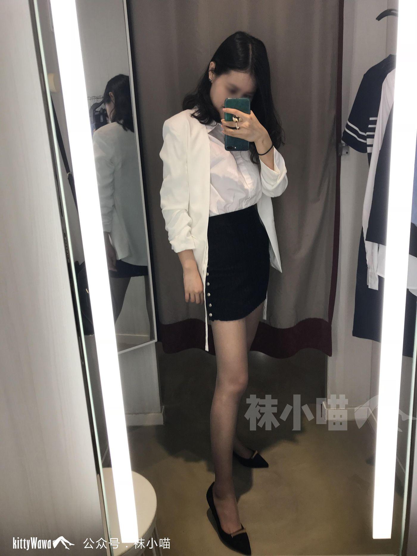 袜小喵 KT059 喵姐姐的试衣间 [89P]插图8