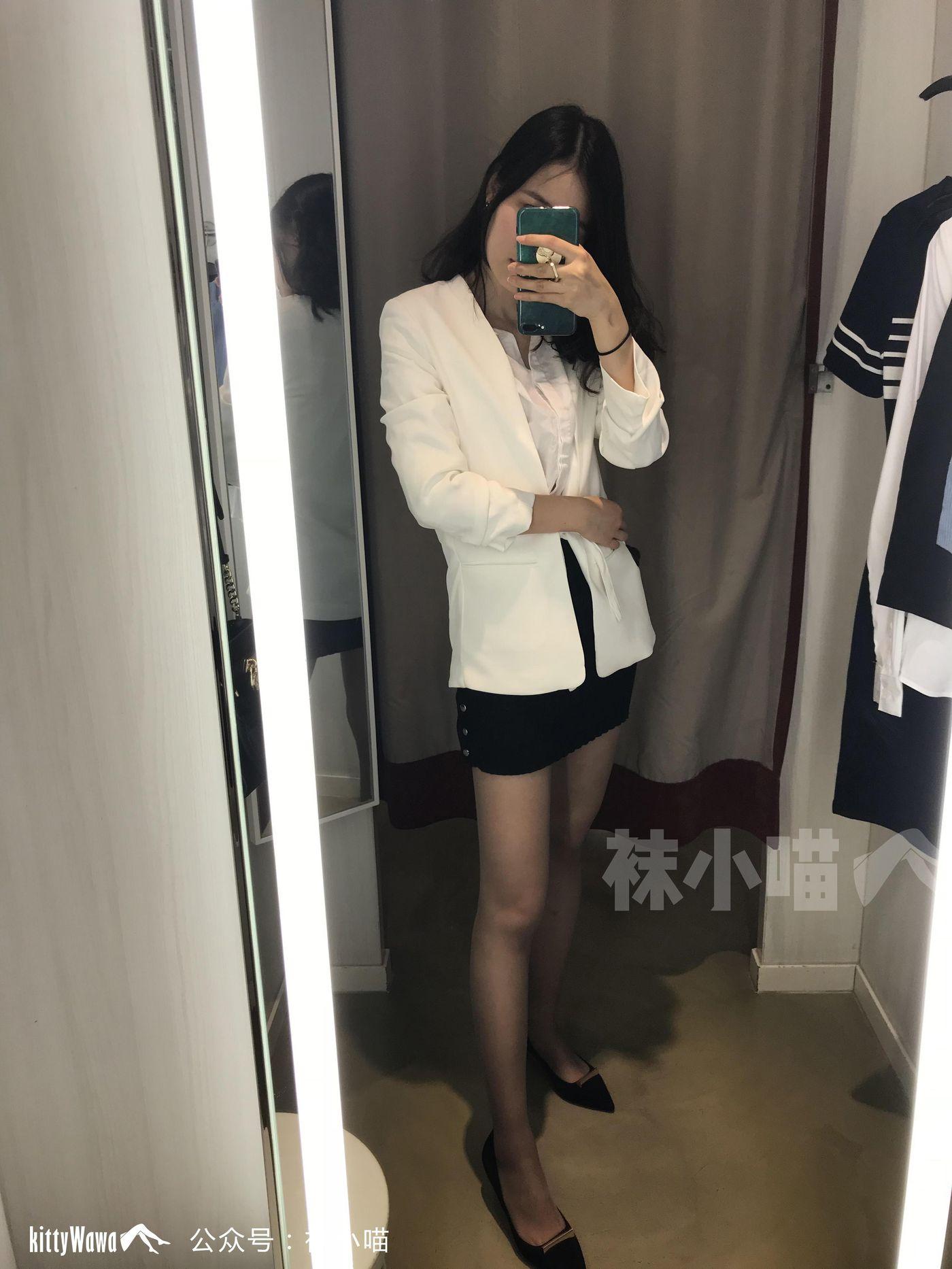 袜小喵 KT059 喵姐姐的试衣间 [89P]插图9