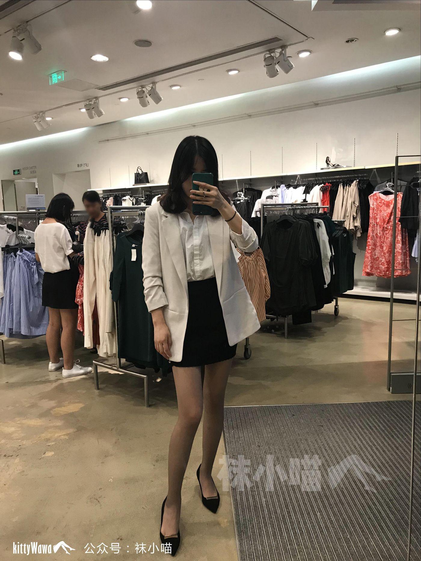 袜小喵 KT059 喵姐姐的试衣间 [89P]插图1