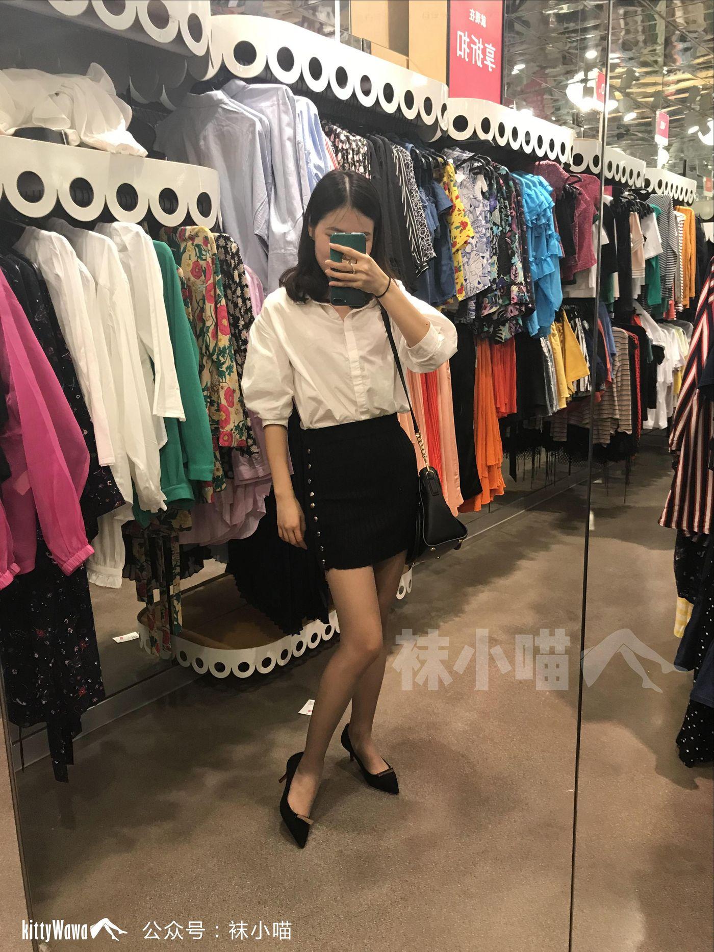 袜小喵 KT059 喵姐姐的试衣间 [89P]插图7