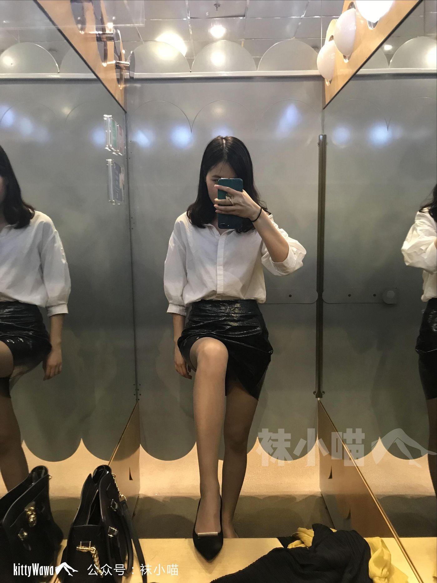袜小喵 KT059 喵姐姐的试衣间 [89P]插图8