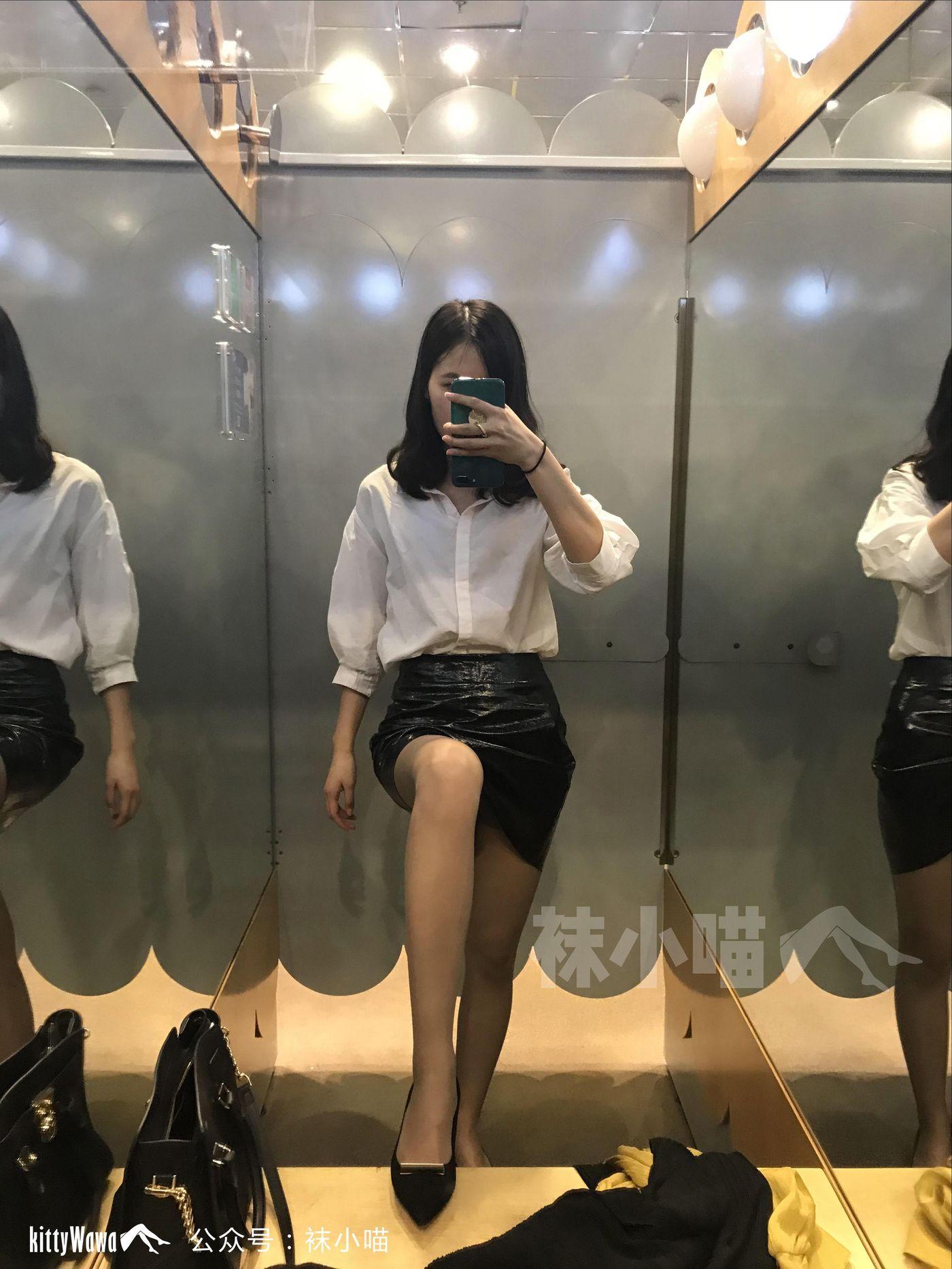 袜小喵 KT059 喵姐姐的试衣间 [89P]插图9