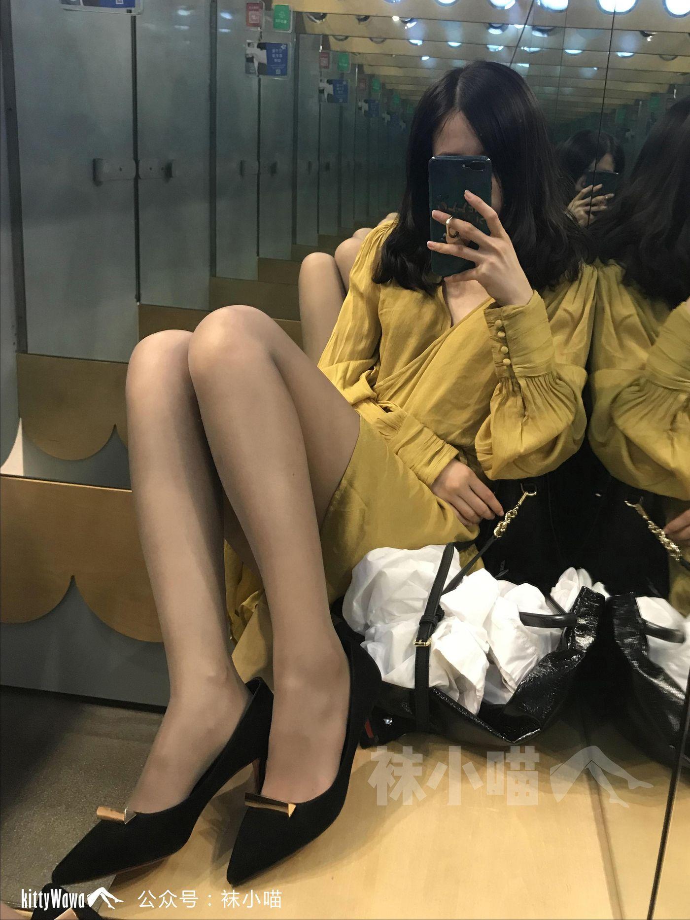 袜小喵 KT059 喵姐姐的试衣间 [89P]插图6