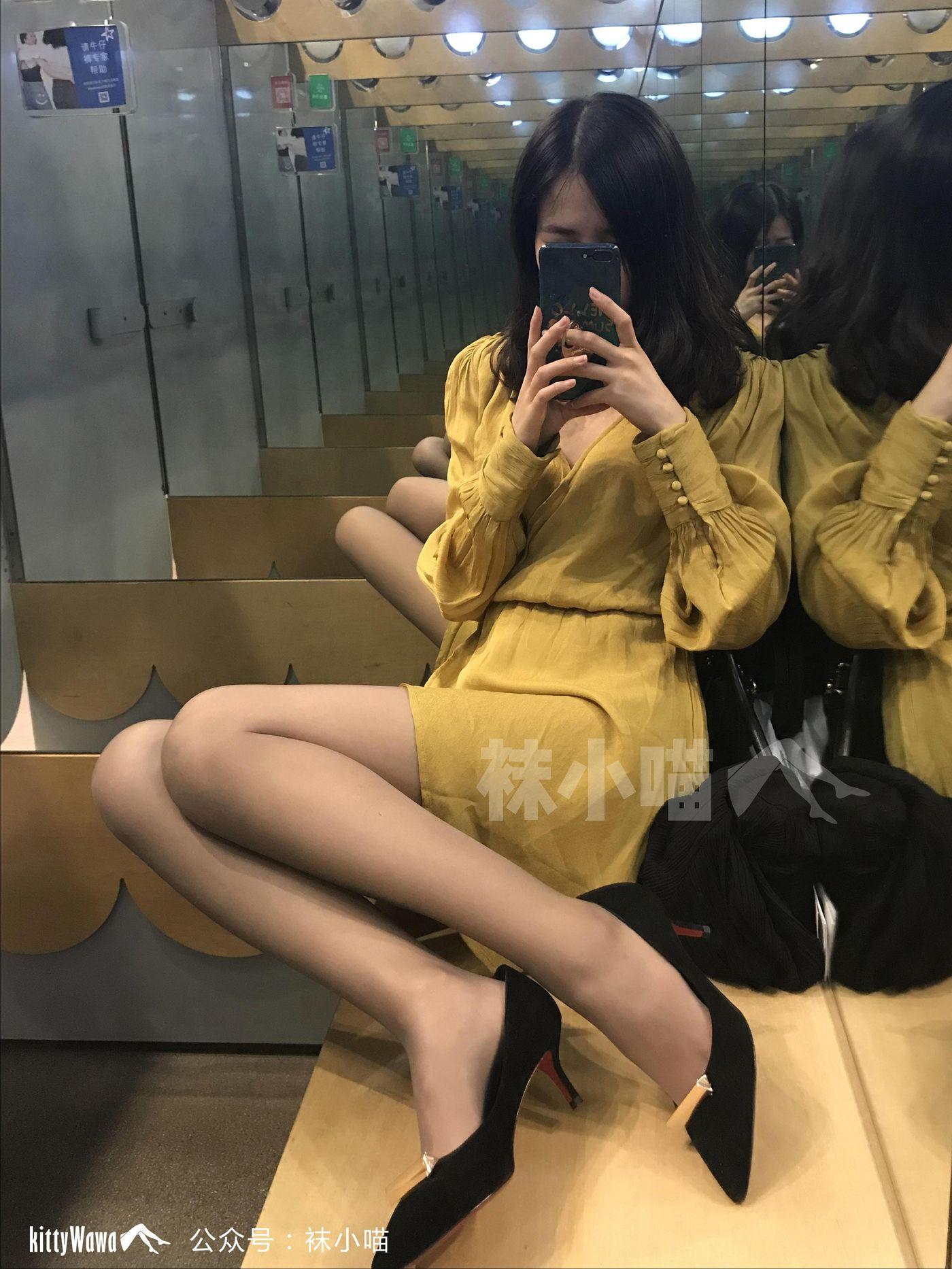 袜小喵 KT059 喵姐姐的试衣间 [89P]插图7