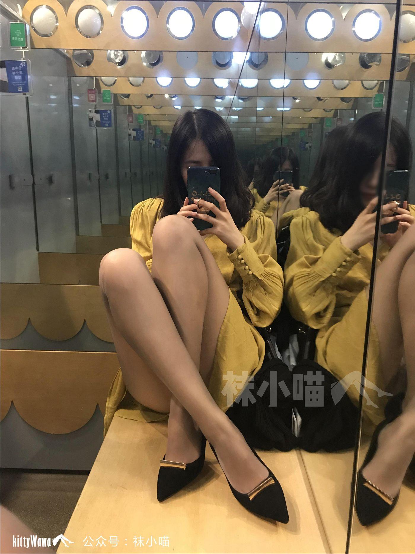 袜小喵 KT059 喵姐姐的试衣间 [89P]插图9