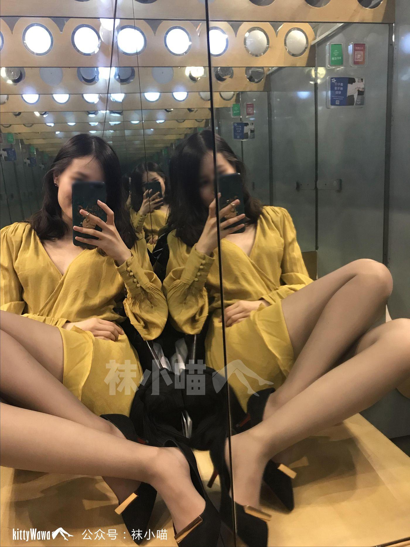 袜小喵 KT059 喵姐姐的试衣间 [89P]插图1