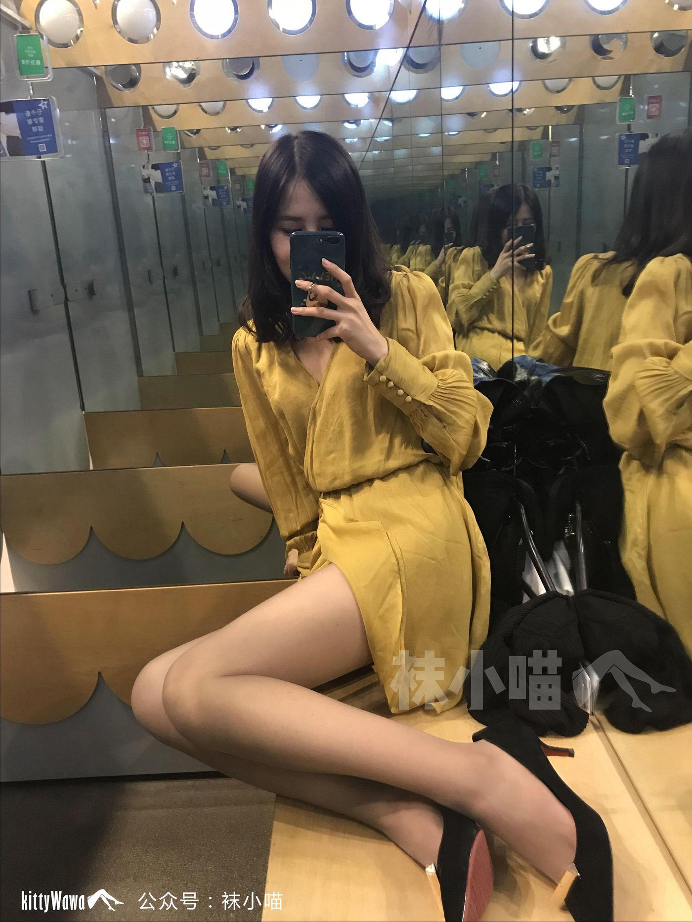 袜小喵 KT059 喵姐姐的试衣间 [89P]插图3