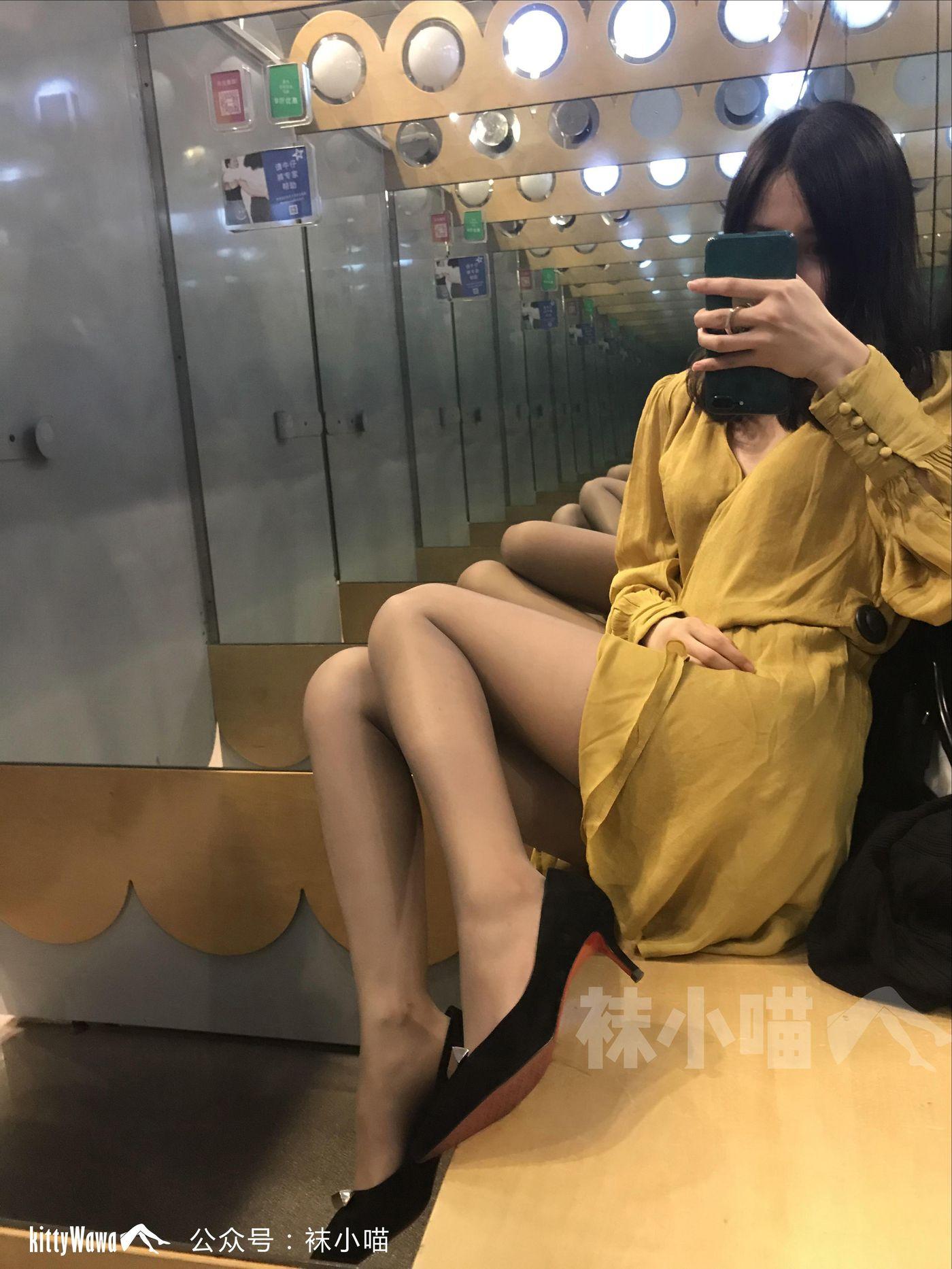 袜小喵 KT059 喵姐姐的试衣间 [89P]插图6