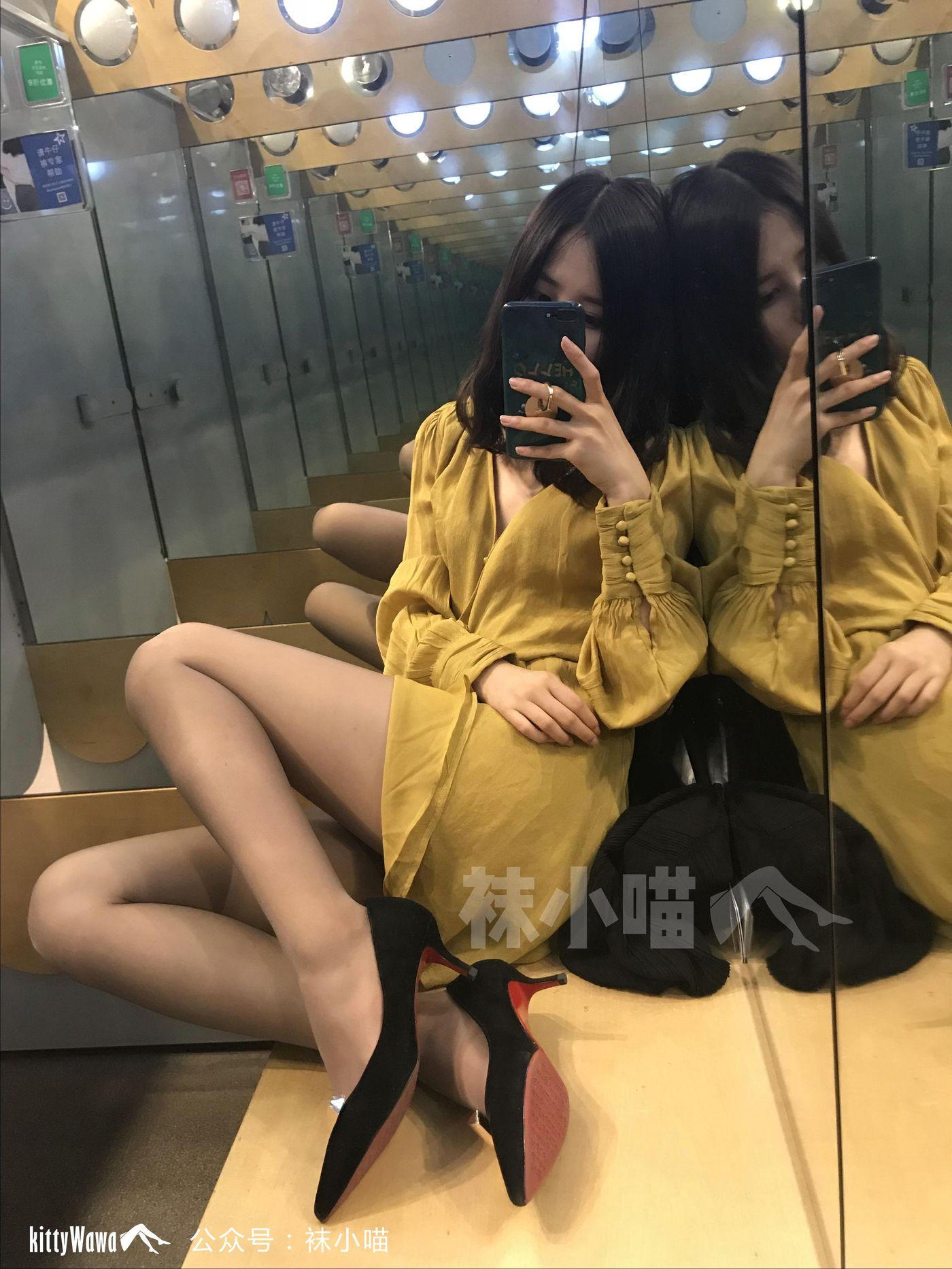 袜小喵 KT059 喵姐姐的试衣间 [89P]插图8