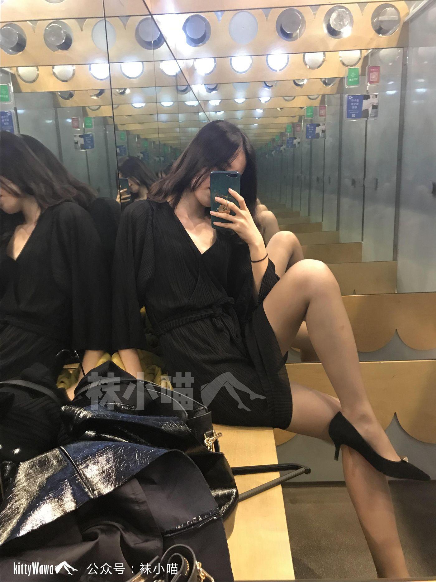 袜小喵 KT059 喵姐姐的试衣间 [89P]插图1