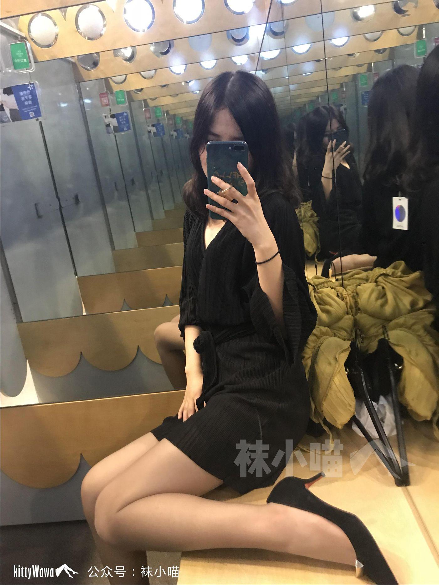 袜小喵 KT059 喵姐姐的试衣间 [89P]插图4