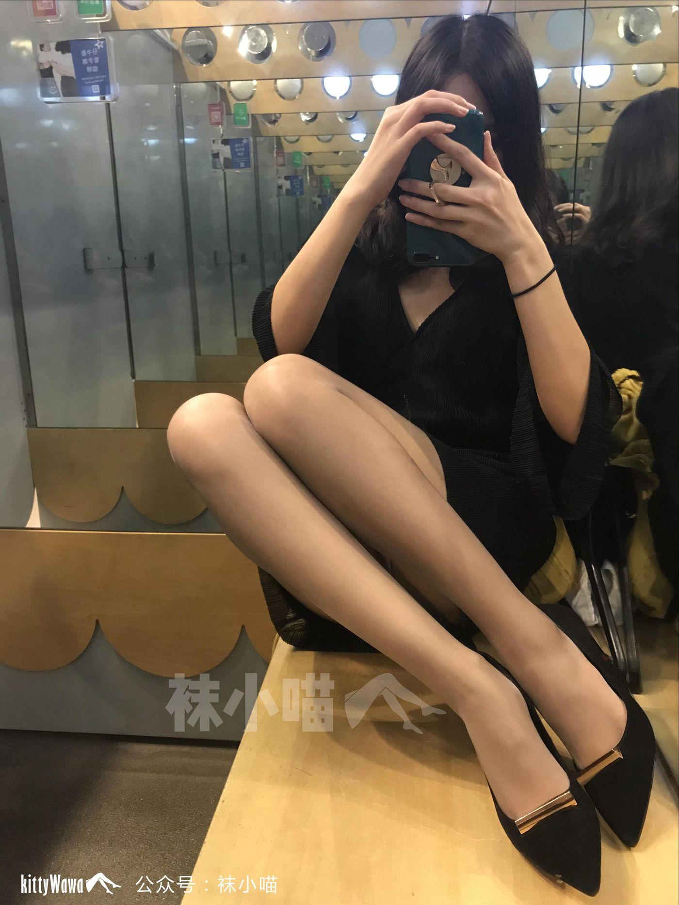 袜小喵 KT059 喵姐姐的试衣间 [89P]插图5
