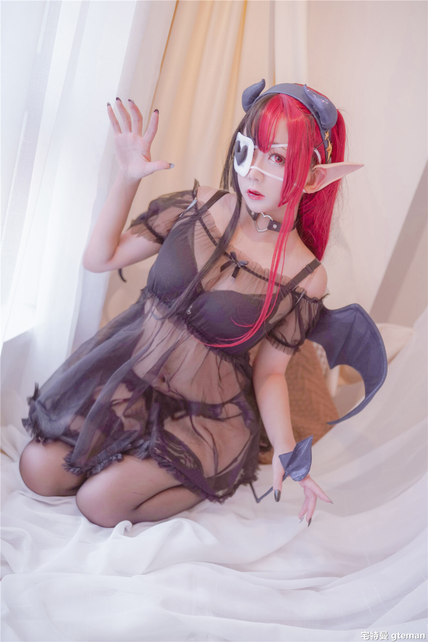 日奈娇 NO.012 红色使魔 [50P]插图9