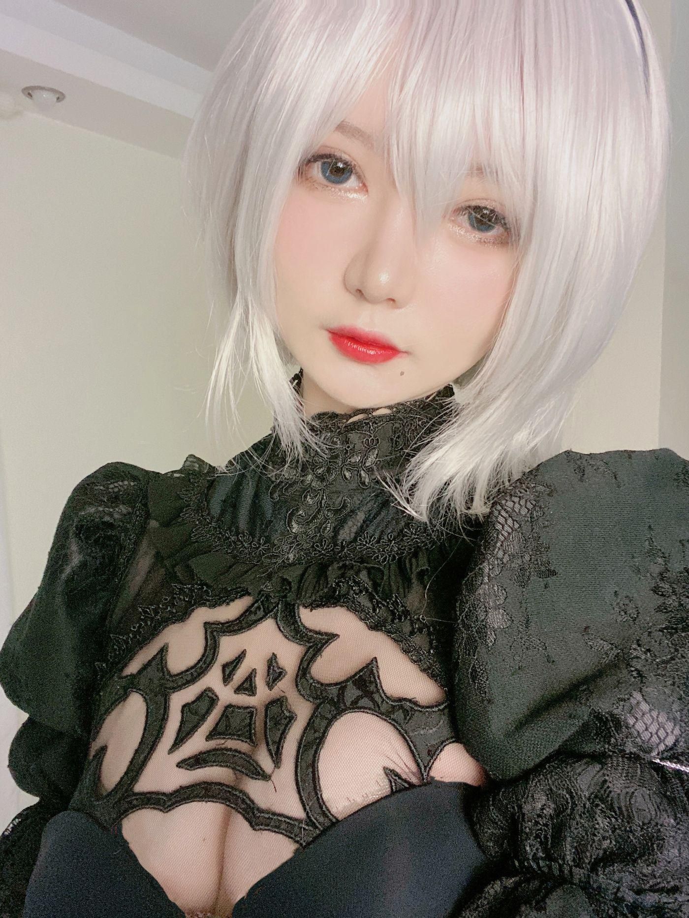51酱 NO.003 2B黑婚纱 [53P]插图8