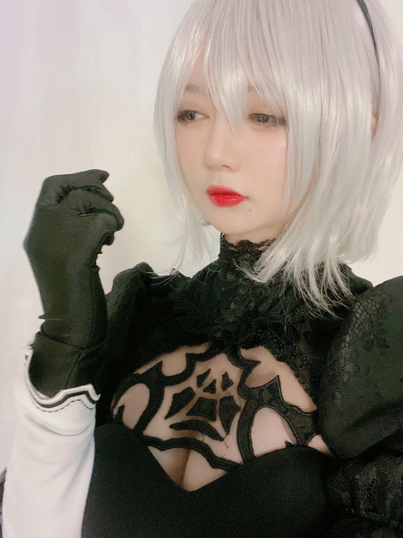 51酱 NO.003 2B黑婚纱 [53P]插图9