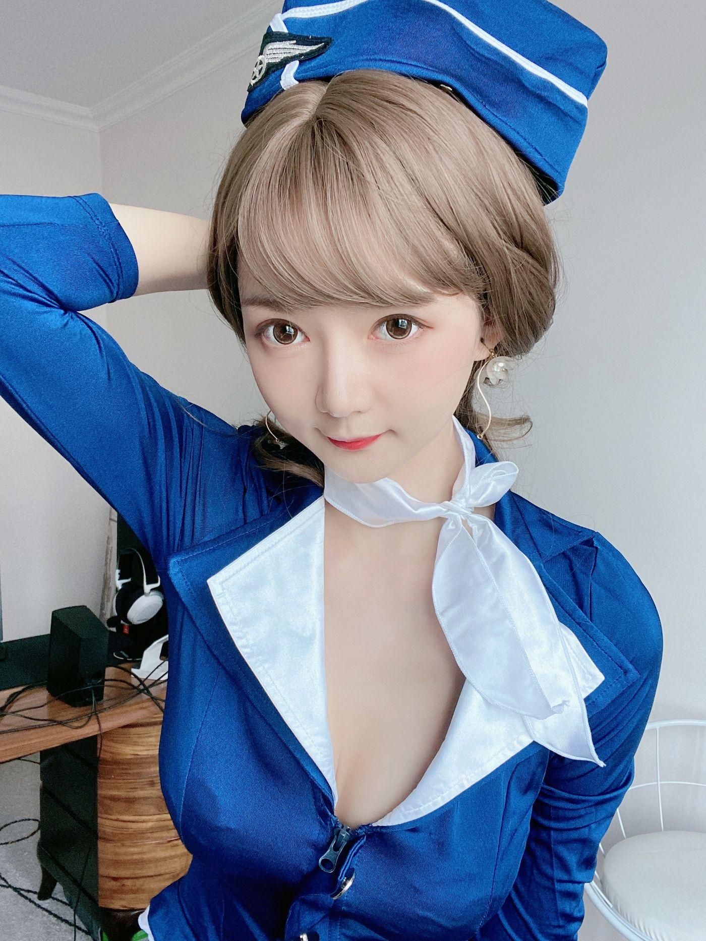 51酱 NO.006 蓝色制服装 [35P]插图9