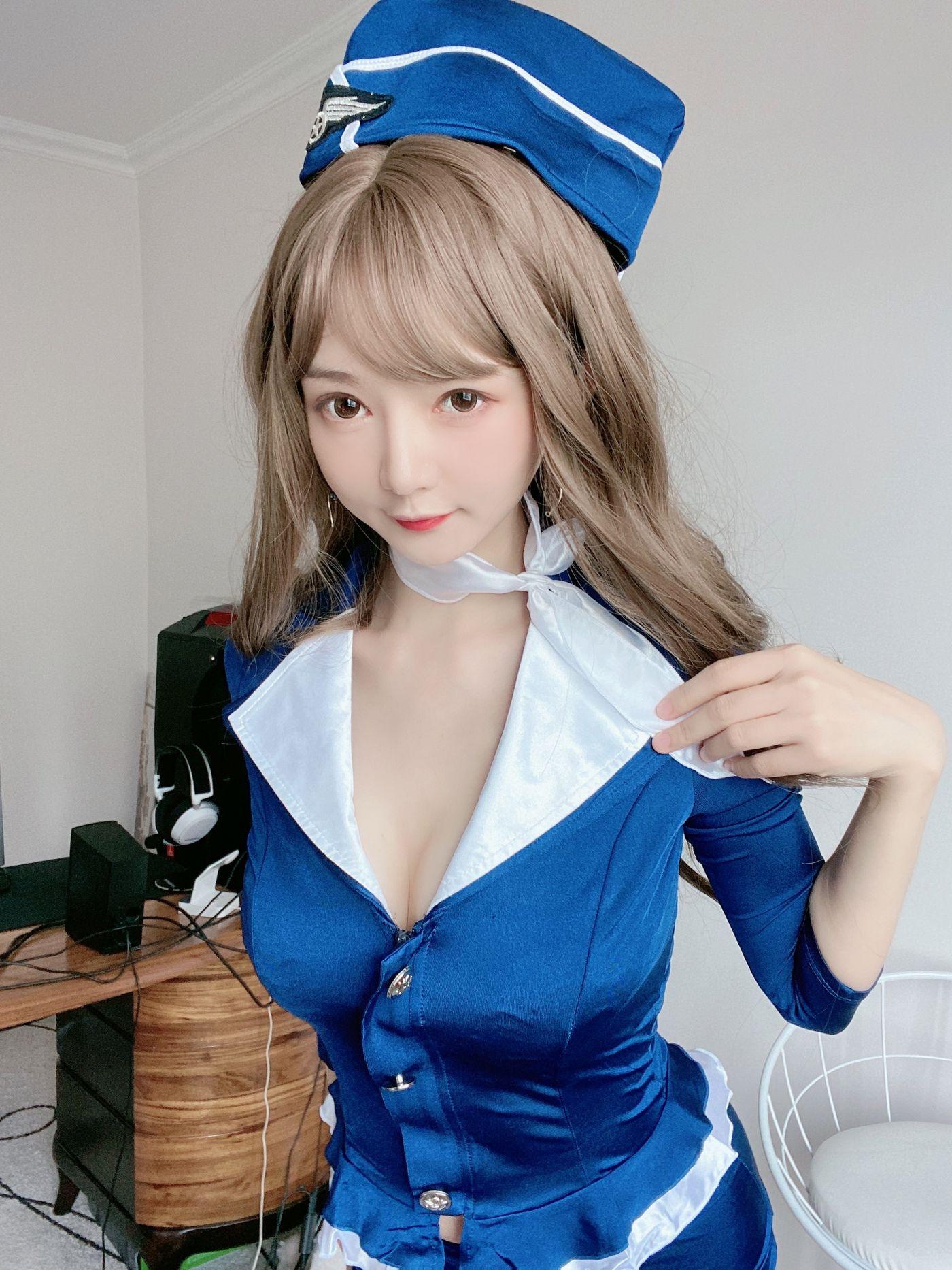 51酱 NO.006 蓝色制服装 [35P]插图6