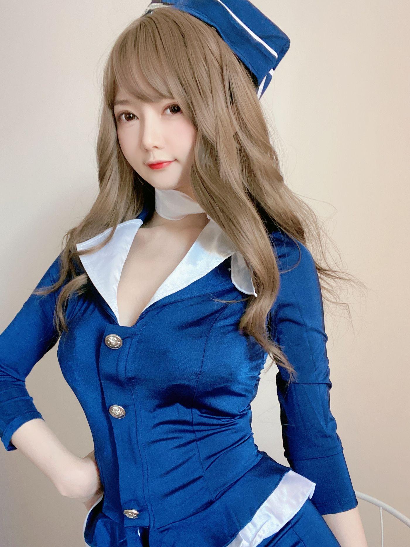 51酱 NO.006 蓝色制服装 [35P]插图5