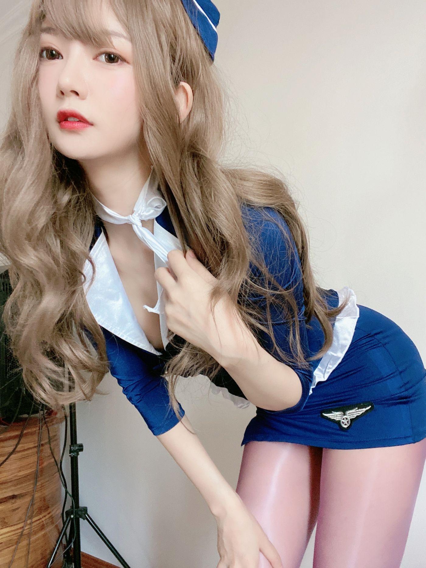 51酱 NO.006 蓝色制服装 [35P]插图9