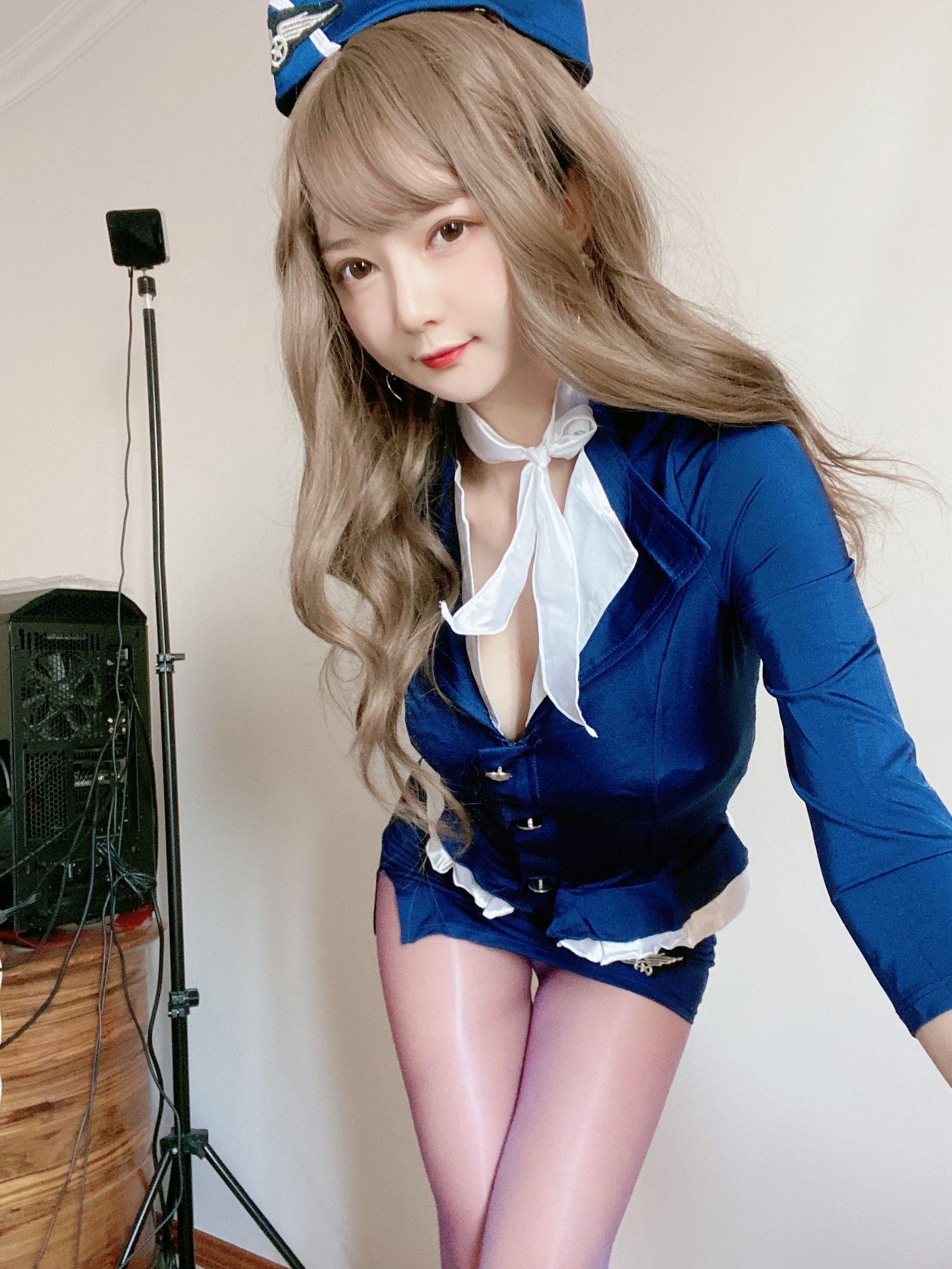 51酱 NO.006 蓝色制服装 [35P]插图3
