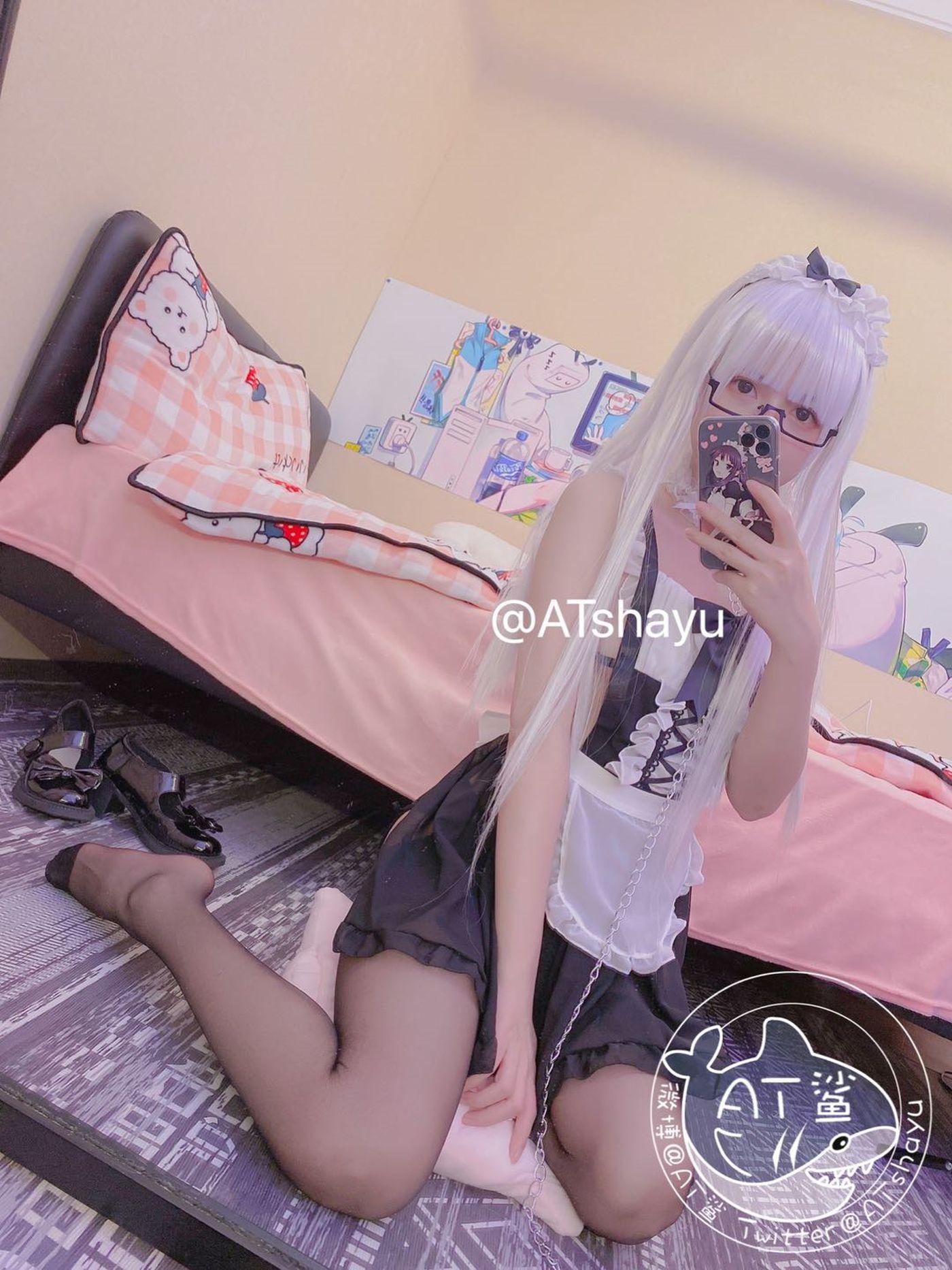 AT鲨 – NO.12 女仆开档袜 [43P]插图7