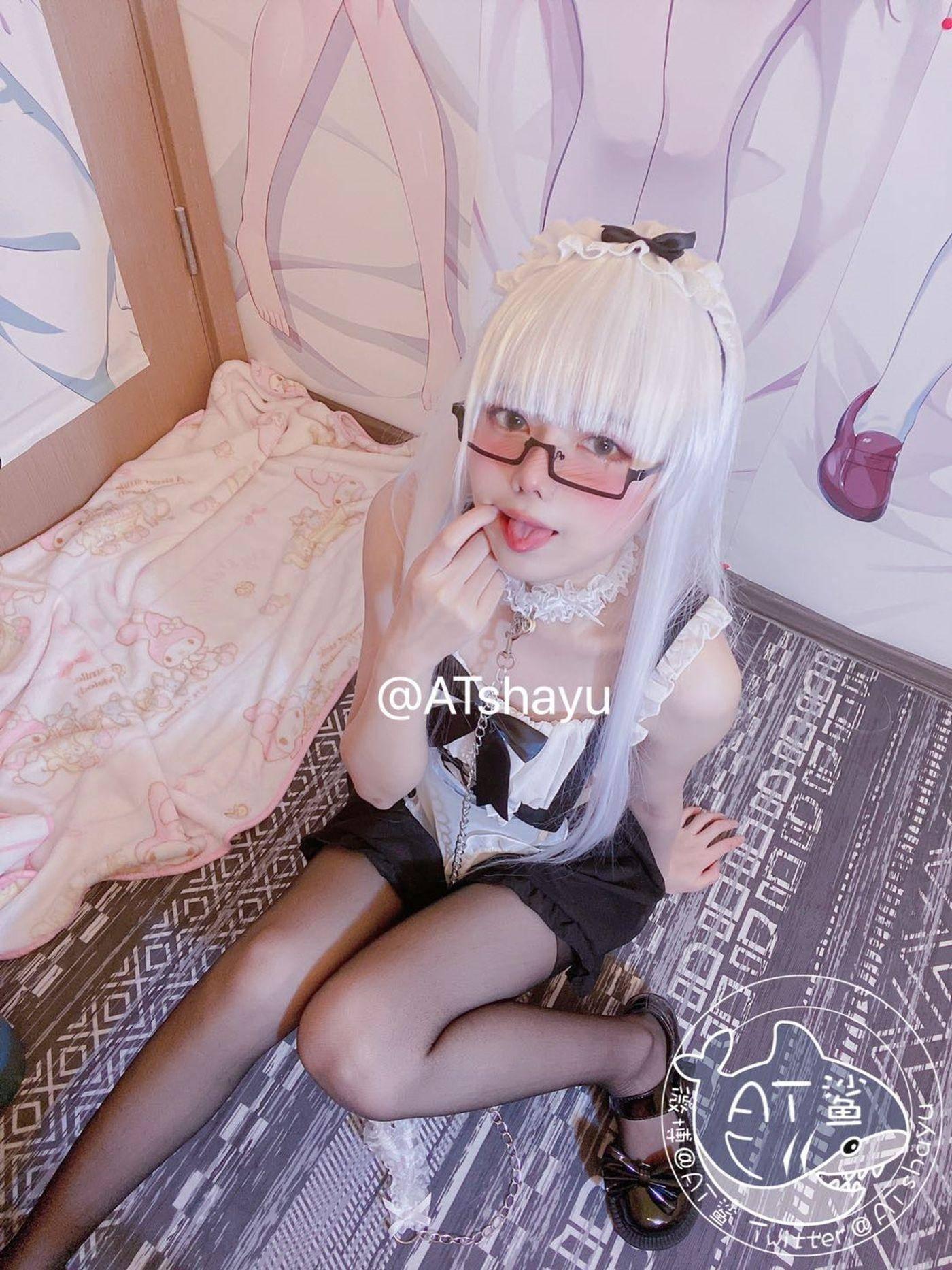 AT鲨 – NO.12 女仆开档袜 [43P]插图5