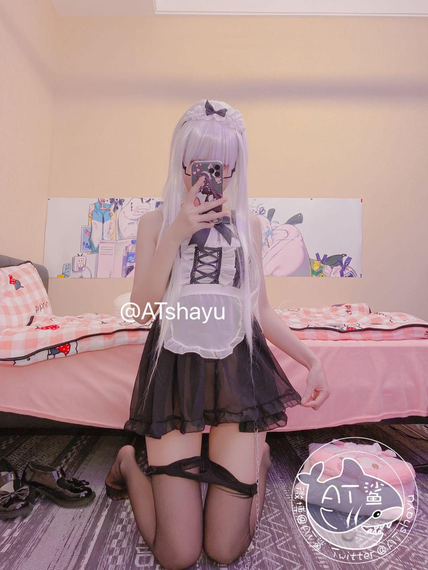 AT鲨 – NO.12 女仆开档袜 [43P]插图8