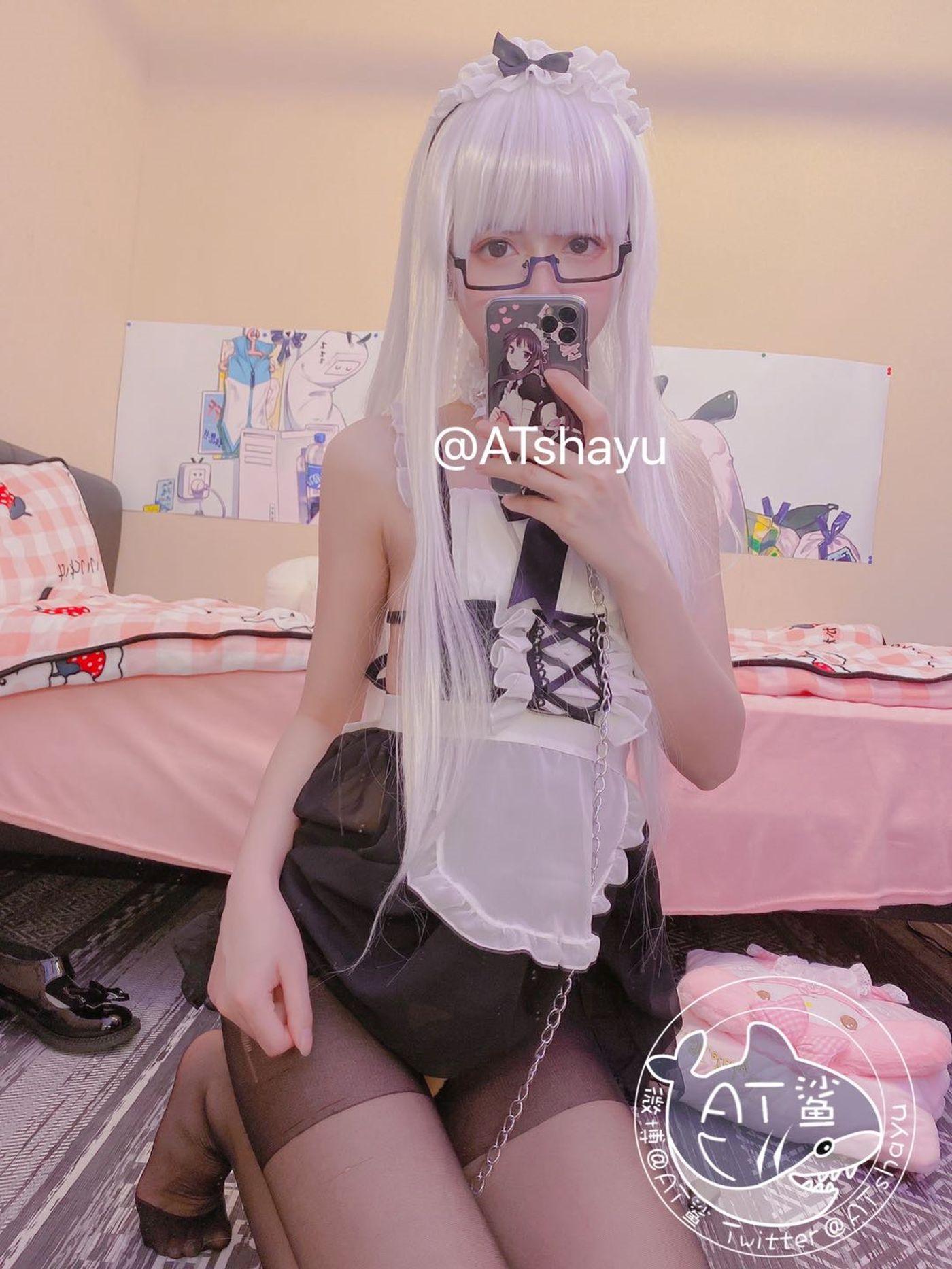 AT鲨 – NO.12 女仆开档袜 [43P]插图3