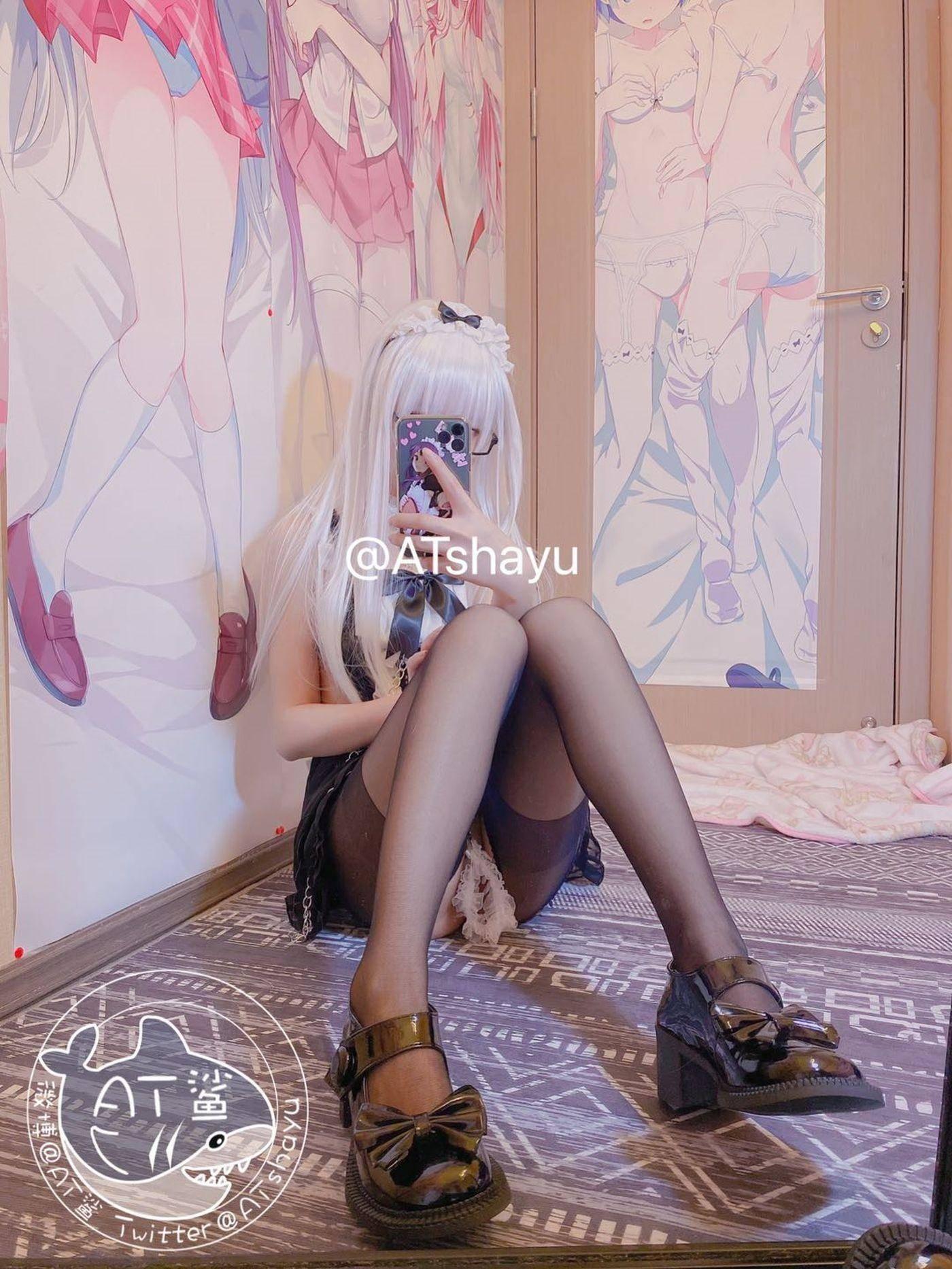 AT鲨 – NO.12 女仆开档袜 [43P]插图