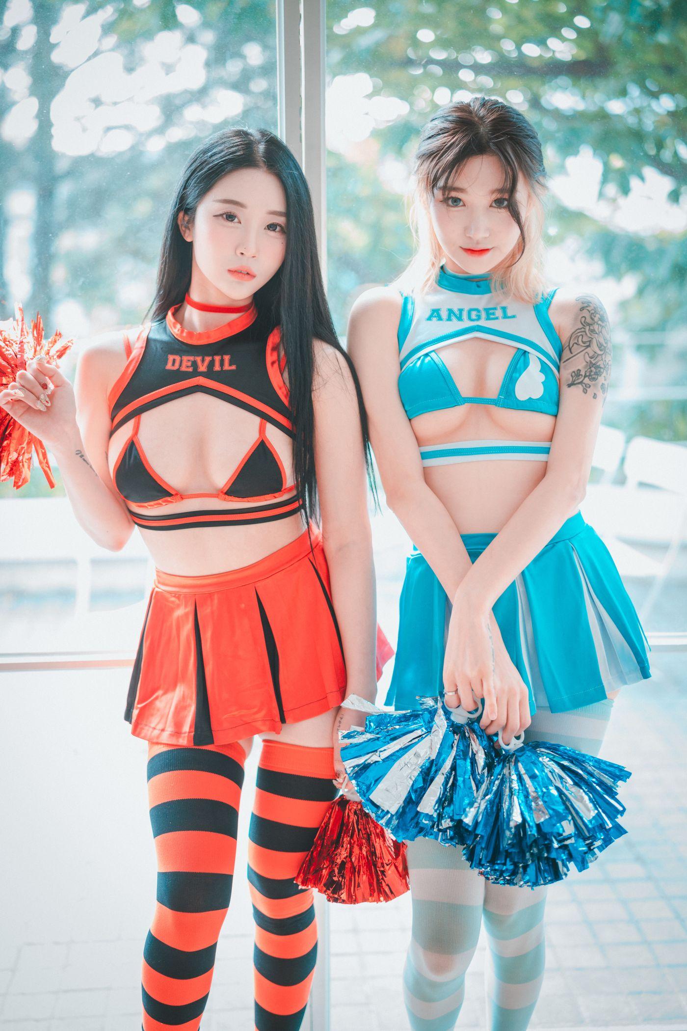 Bomi (보미) DJAWA Photo &Tae Ri (태리)  Devil 666 & Angel 777 [81P]插图2