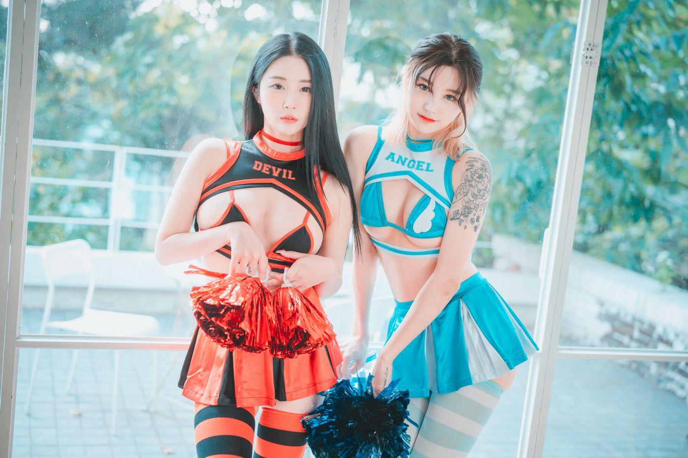 Bomi (보미) DJAWA Photo &Tae Ri (태리)  Devil 666 & Angel 777 [81P]插图4