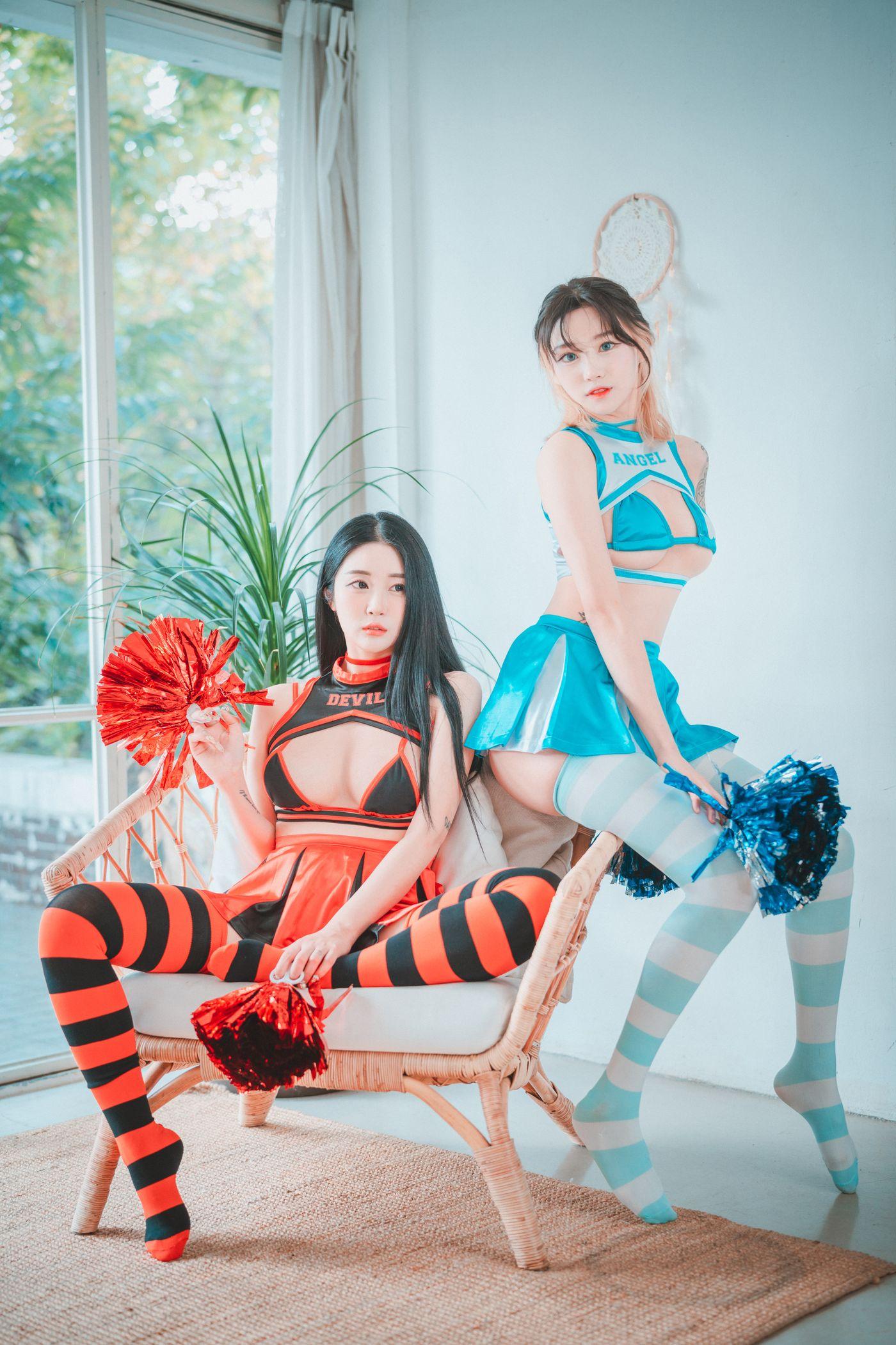 Bomi (보미) DJAWA Photo &Tae Ri (태리)  Devil 666 & Angel 777 [81P]插图5