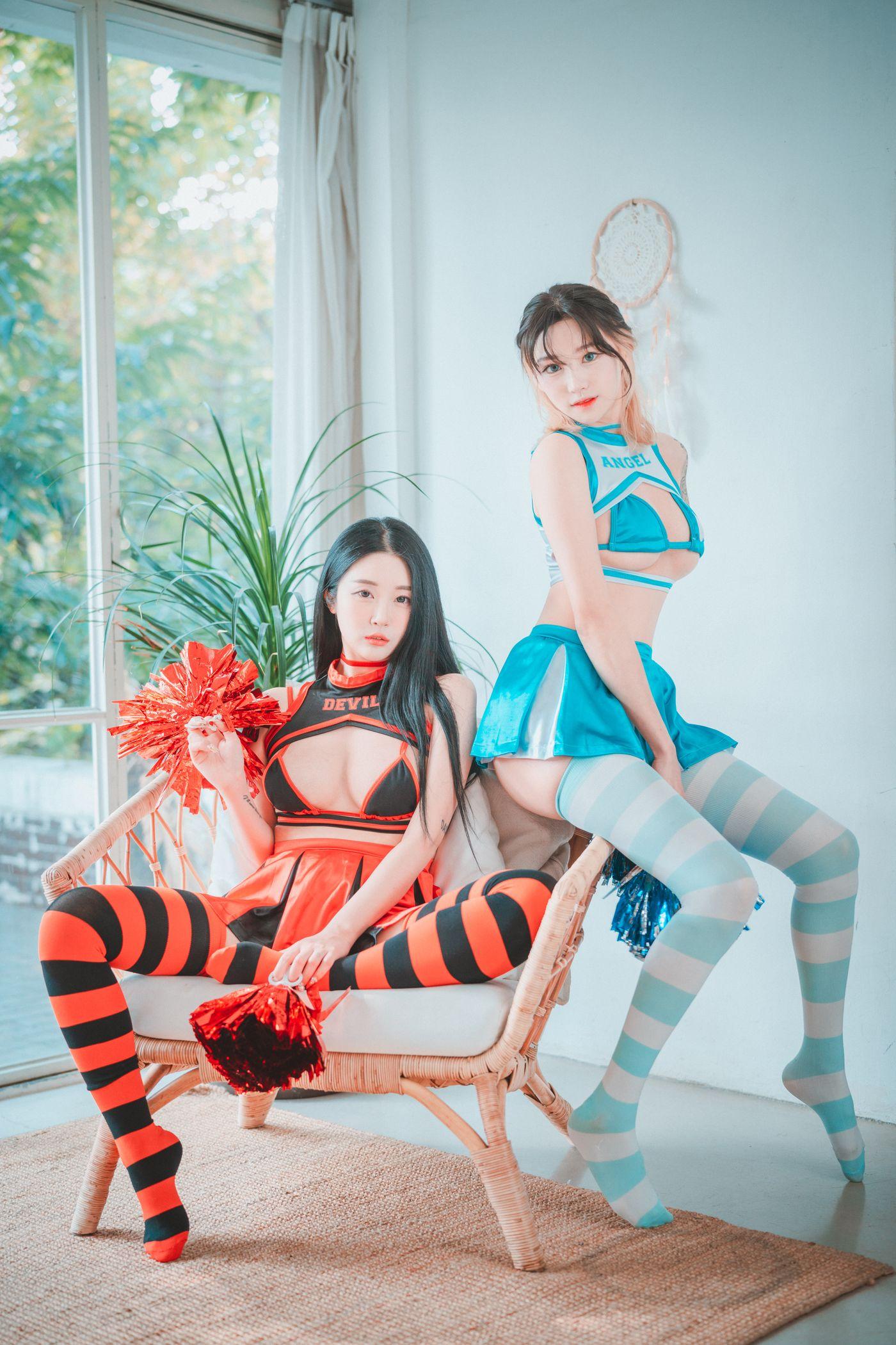 Bomi (보미) DJAWA Photo &Tae Ri (태리)  Devil 666 & Angel 777 [81P]插图6