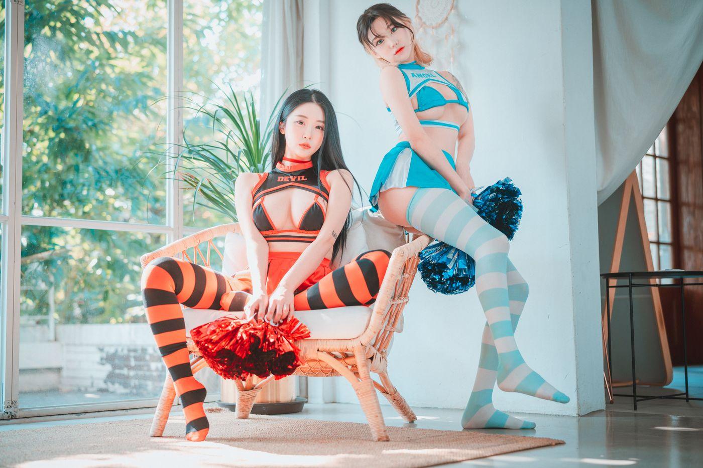 Bomi (보미) DJAWA Photo &Tae Ri (태리)  Devil 666 & Angel 777 [81P]插图7