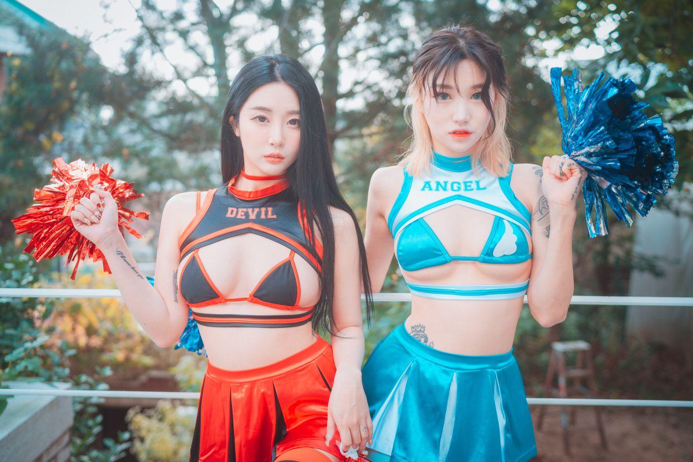 Bomi (보미) DJAWA Photo &Tae Ri (태리)  Devil 666 & Angel 777 [81P]插图2