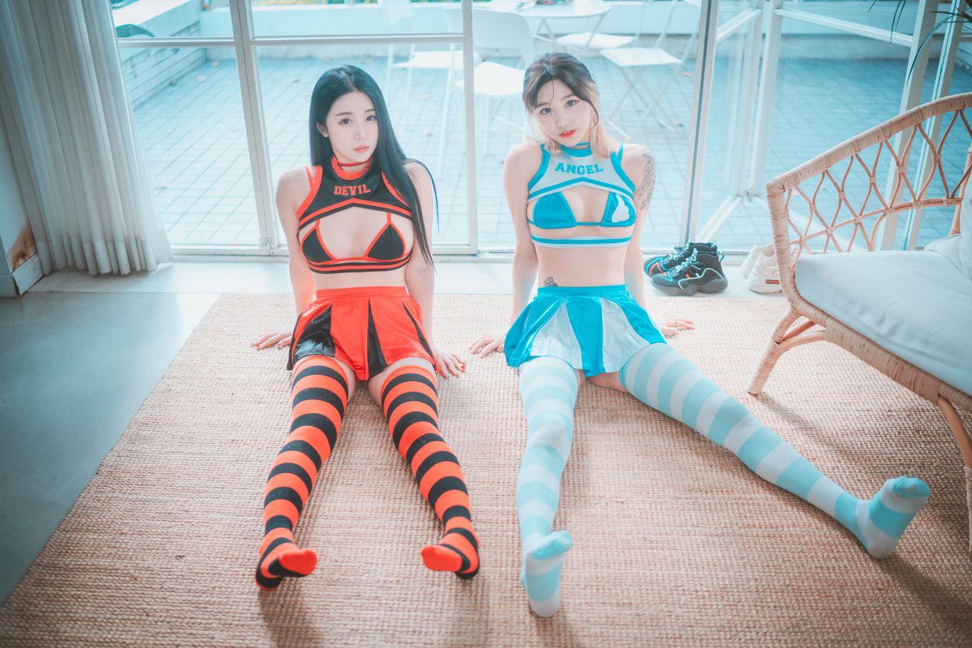 Bomi (보미) DJAWA Photo &Tae Ri (태리)  Devil 666 & Angel 777 [81P]插图9
