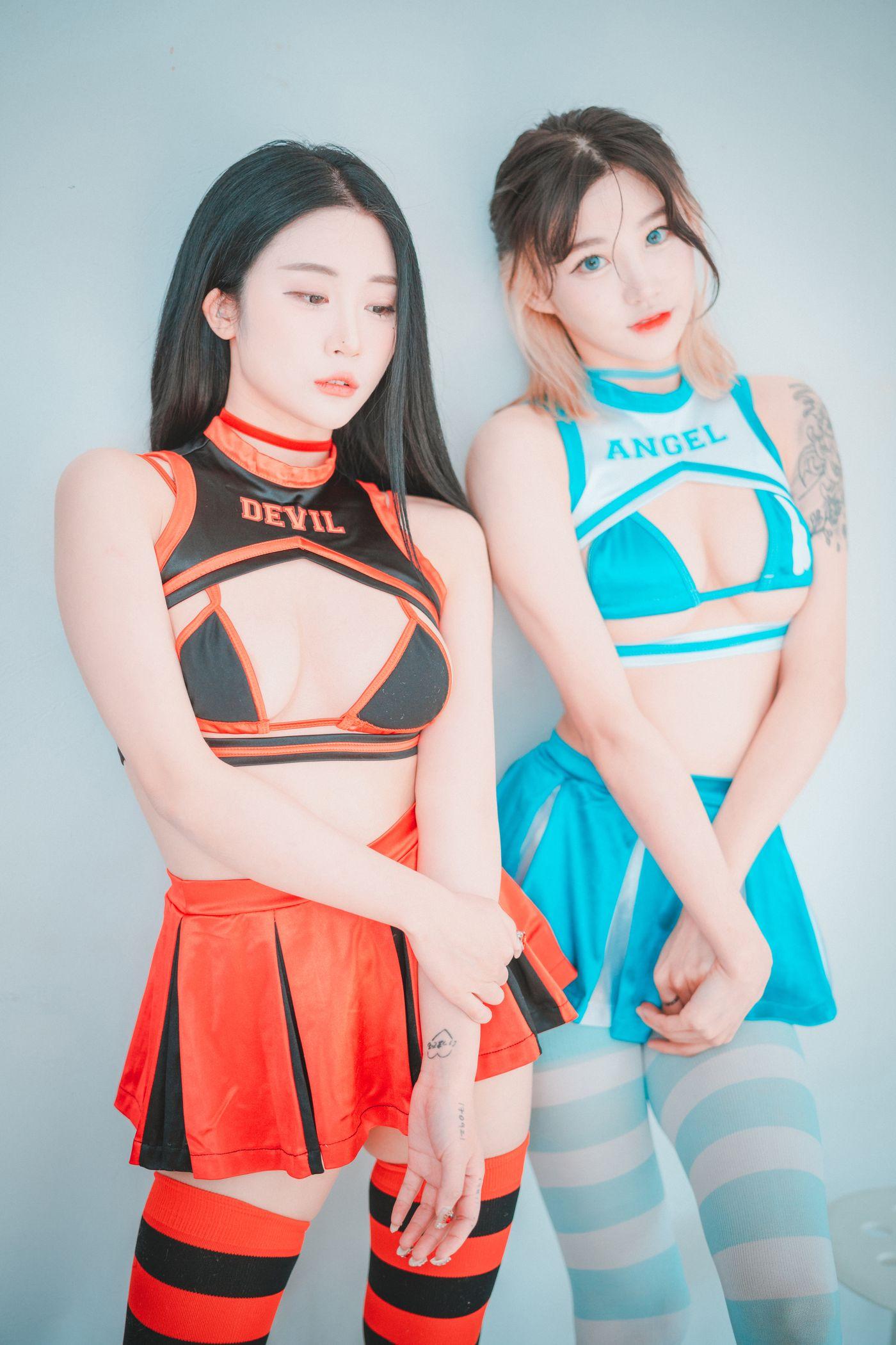 Bomi (보미) DJAWA Photo &Tae Ri (태리)  Devil 666 & Angel 777 [81P]插图3