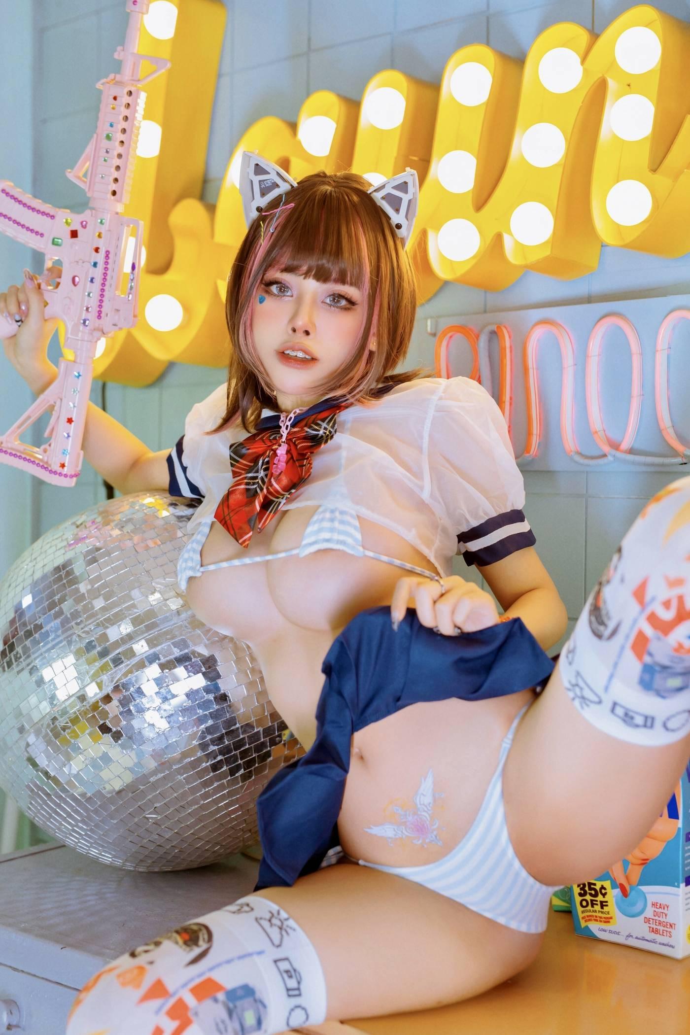 Byoru – NO.22 JK Neko [52P]插图2