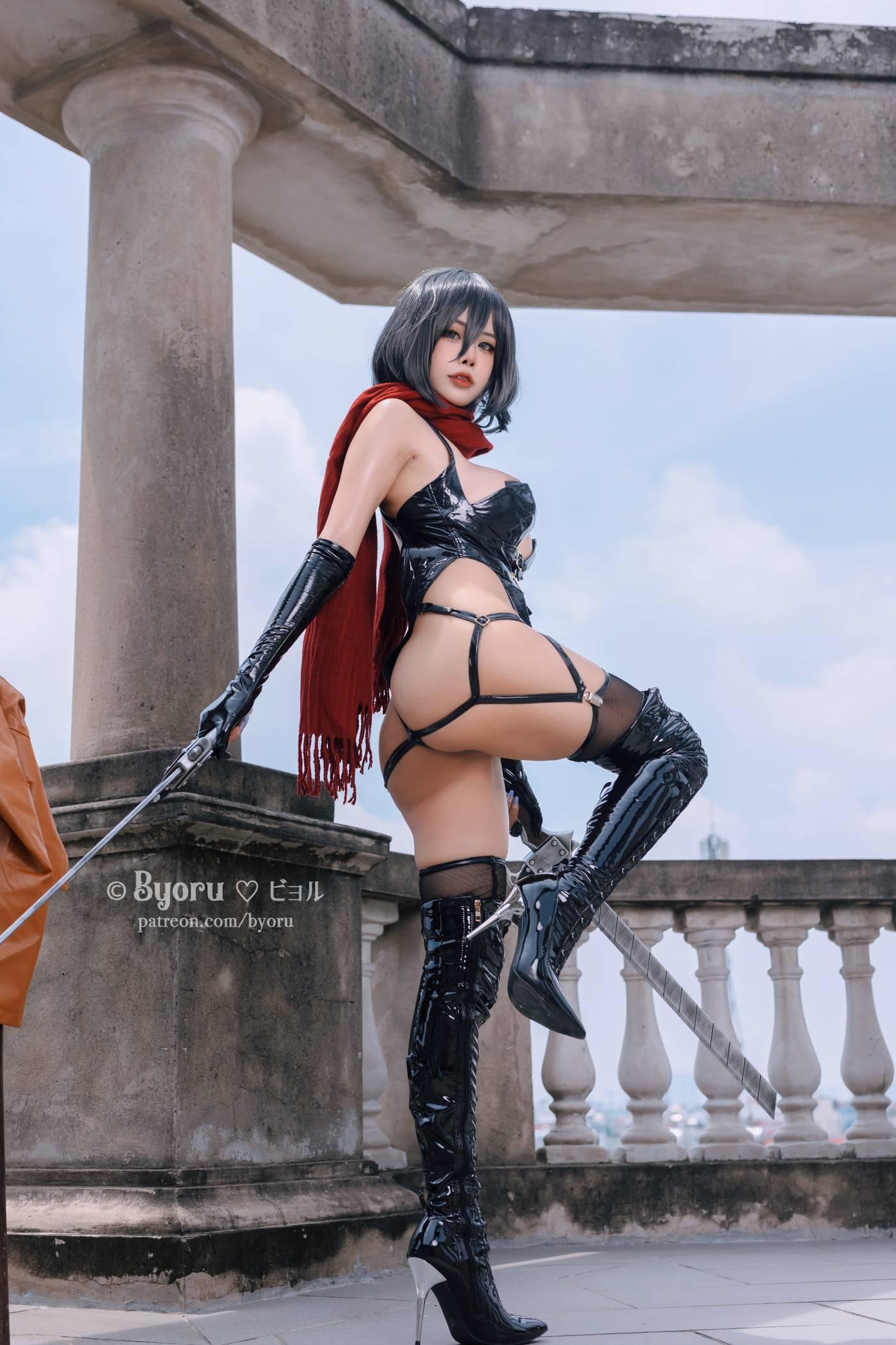 Byoru – NO.69 Mikasa [30P]插图5