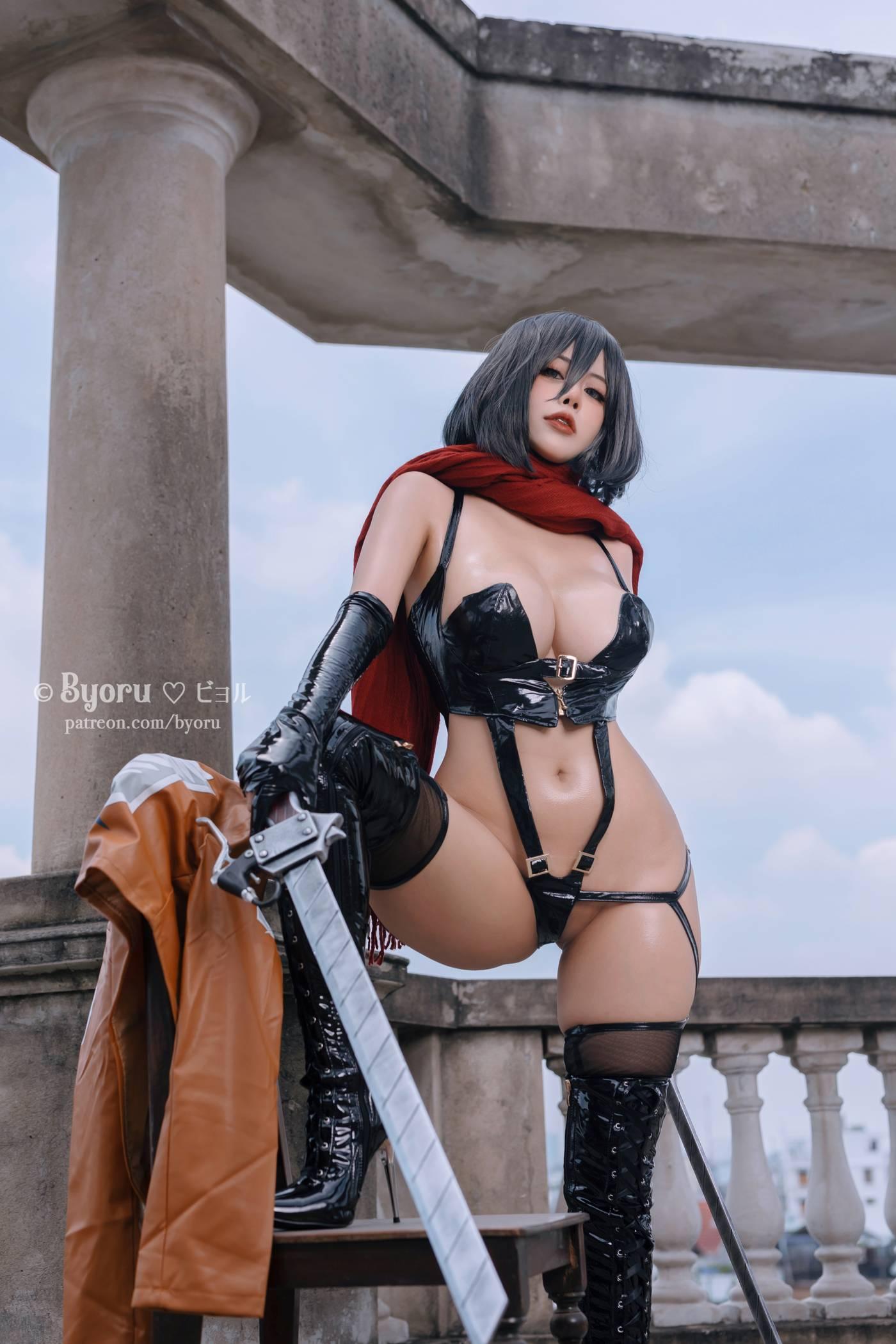 Byoru – NO.69 Mikasa [30P]插图6