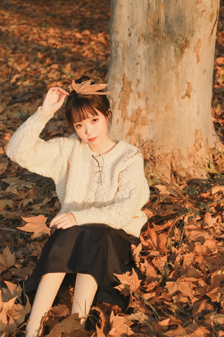Fushii_海堂 NO.006 秋日女友 -微博小图[18P]插图5