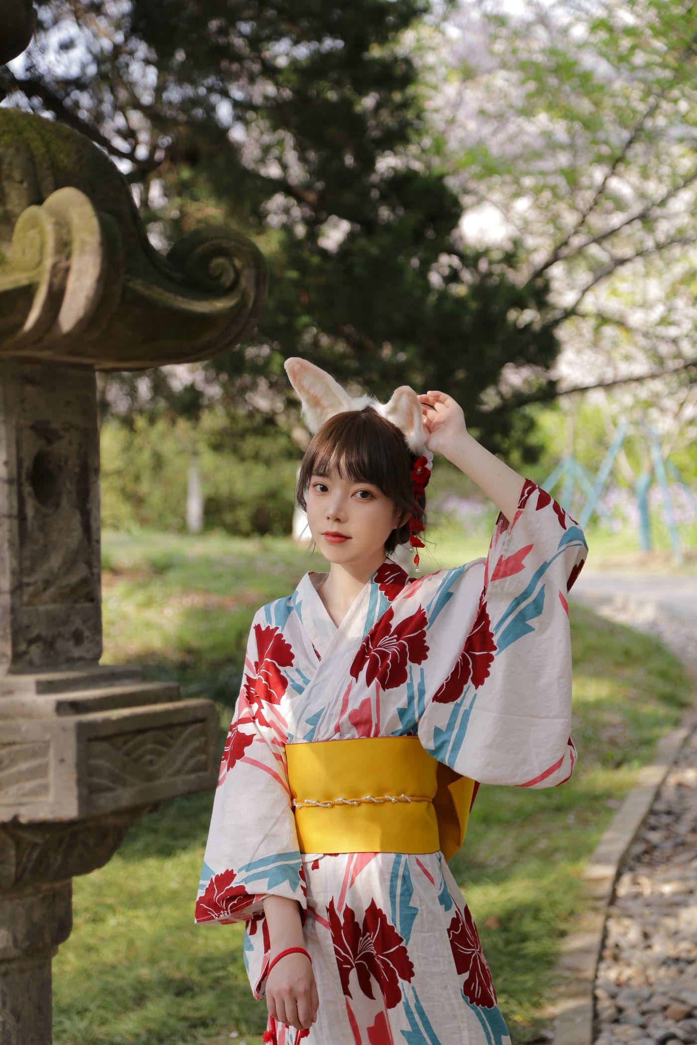 Fushii_海堂 NO.019 樱花兔兔 [34P]插图2