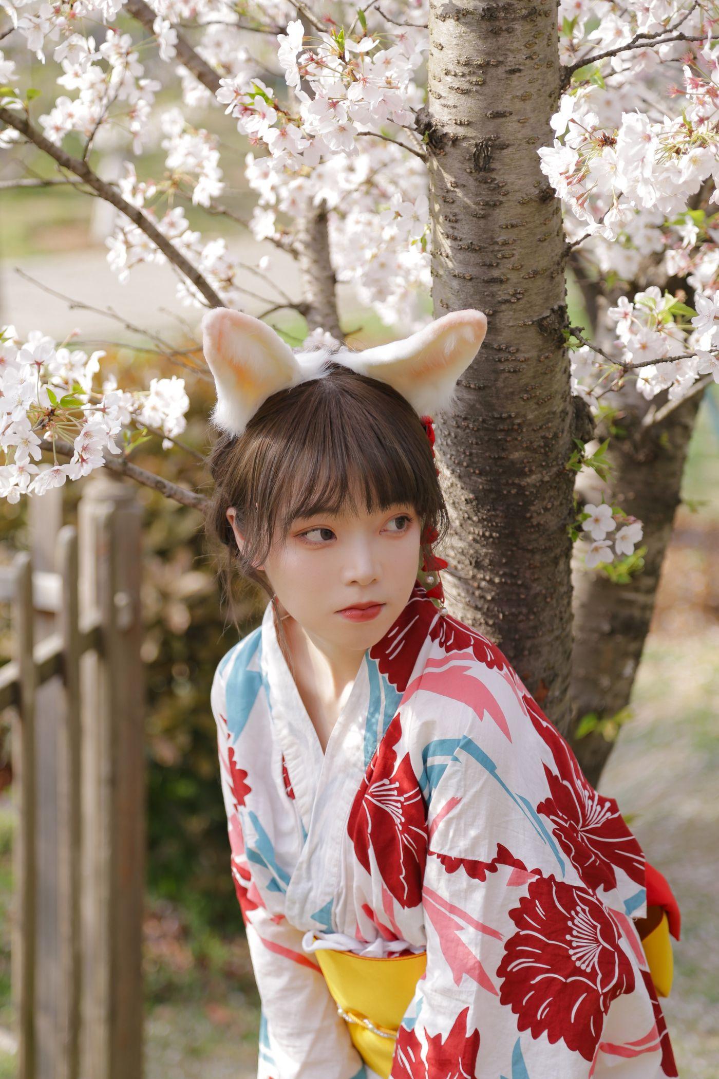 Fushii_海堂 NO.019 樱花兔兔 [34P]插图3