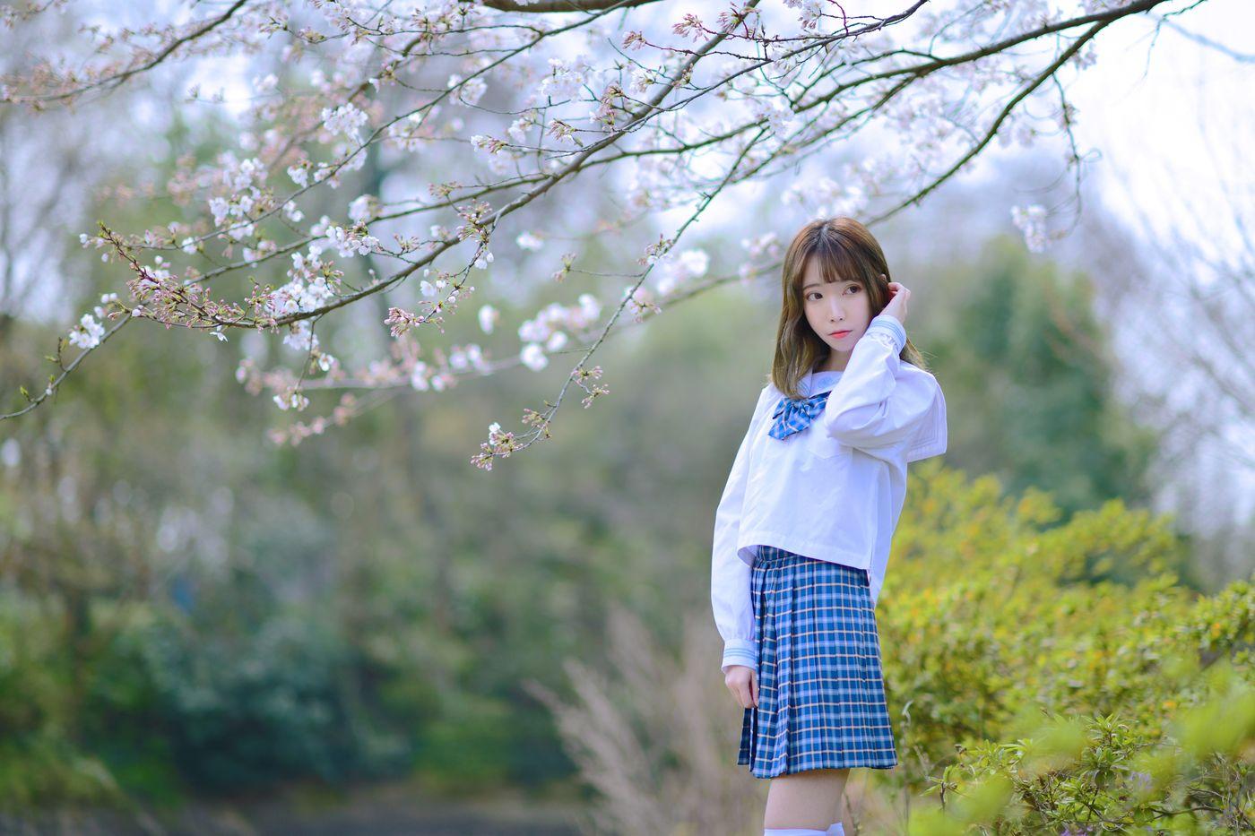 Fushii_海堂 NO.012 樱花树下 [41P]插图6